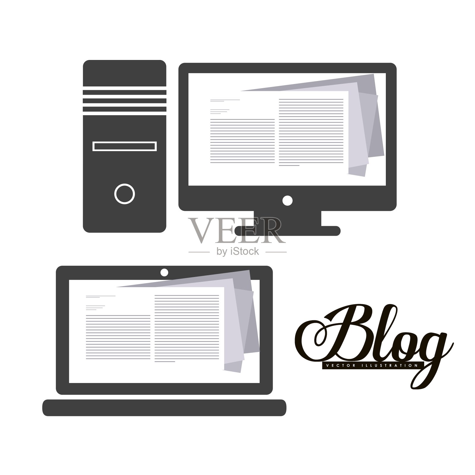 技术设计插画图片素材