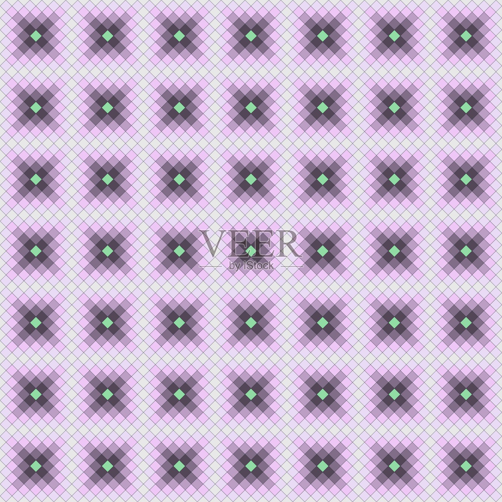 无缝砖模式插画图片素材