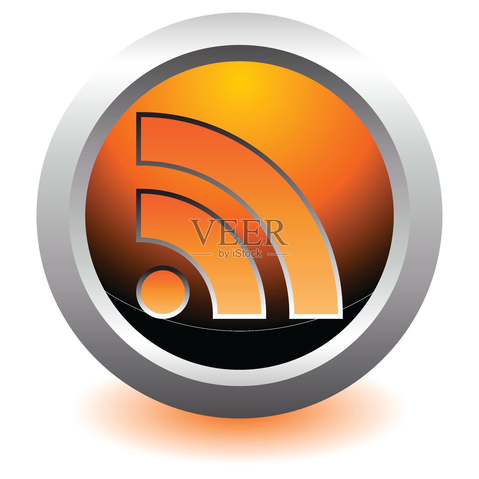 RSS按钮图标素材