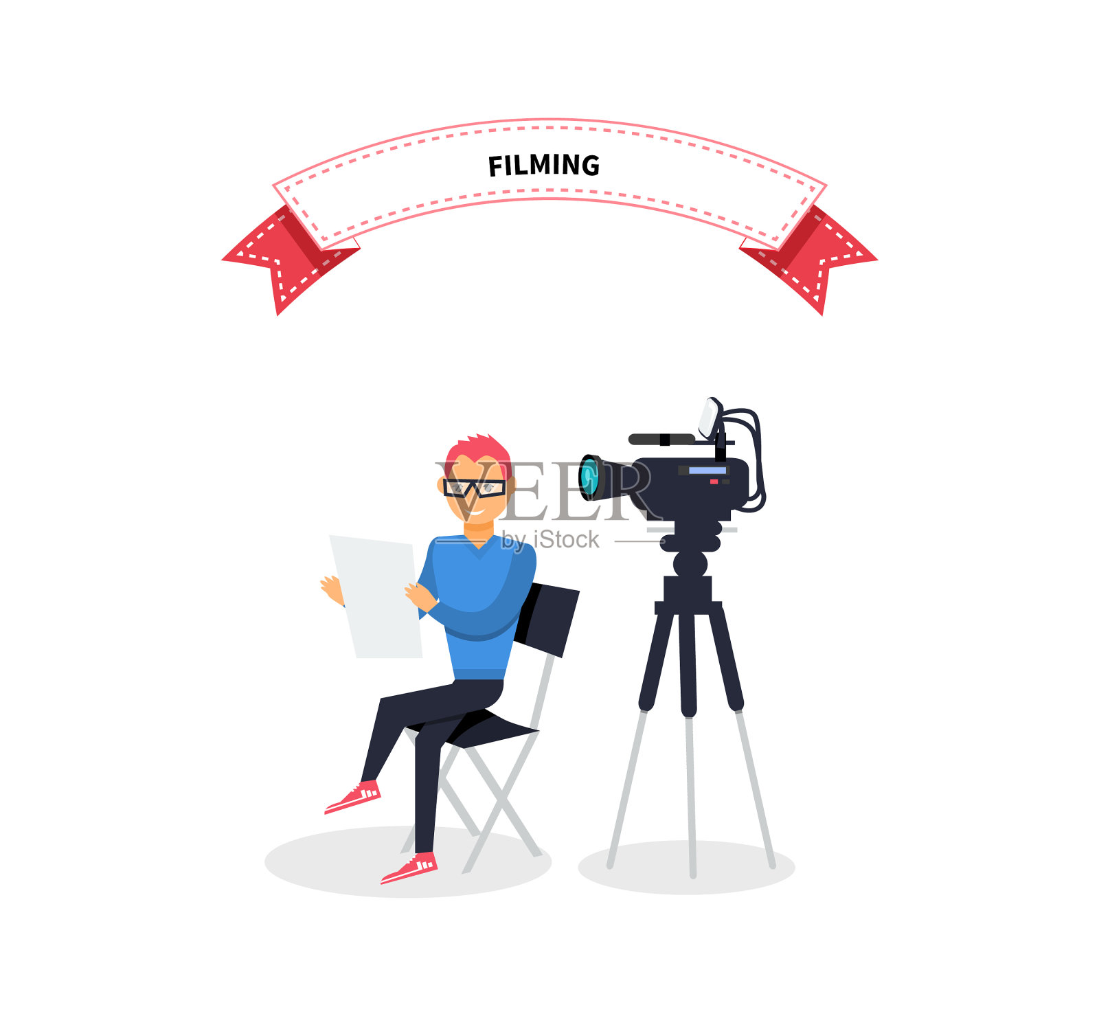 电影制作人Man设计单位设计元素图片