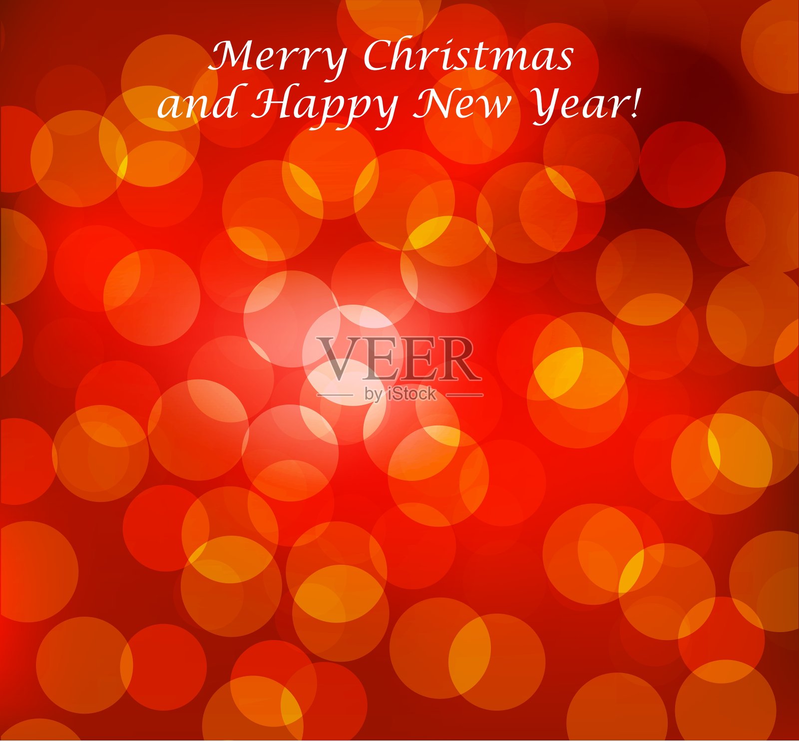 圣诞快乐风景新年快乐设计模板素材