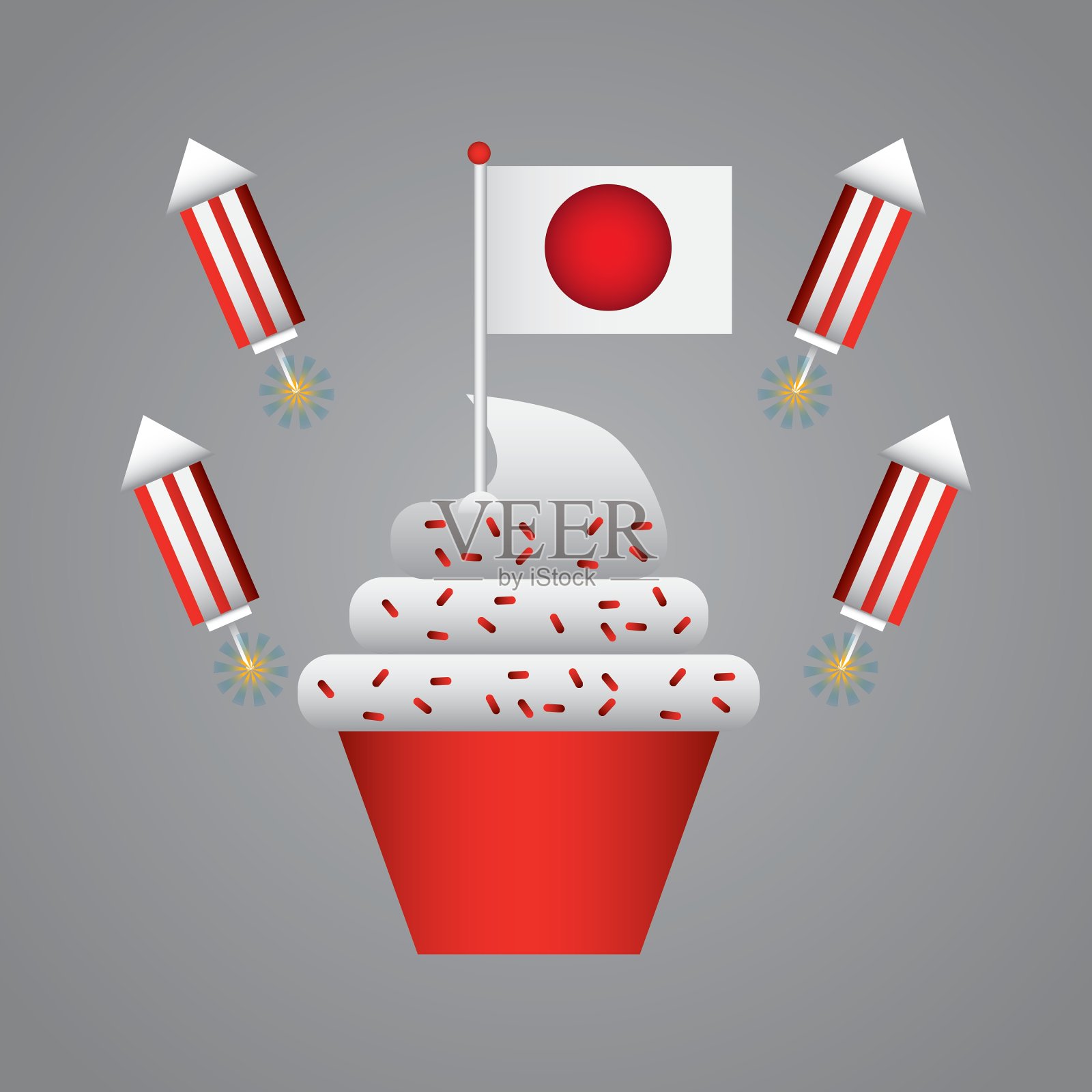 日本的象征插画图片素材