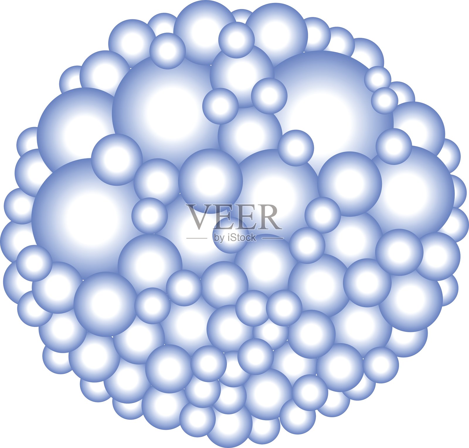 泡沫插画图片素材
