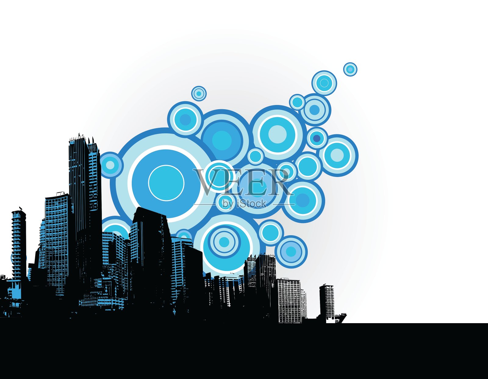 城市插画图片素材