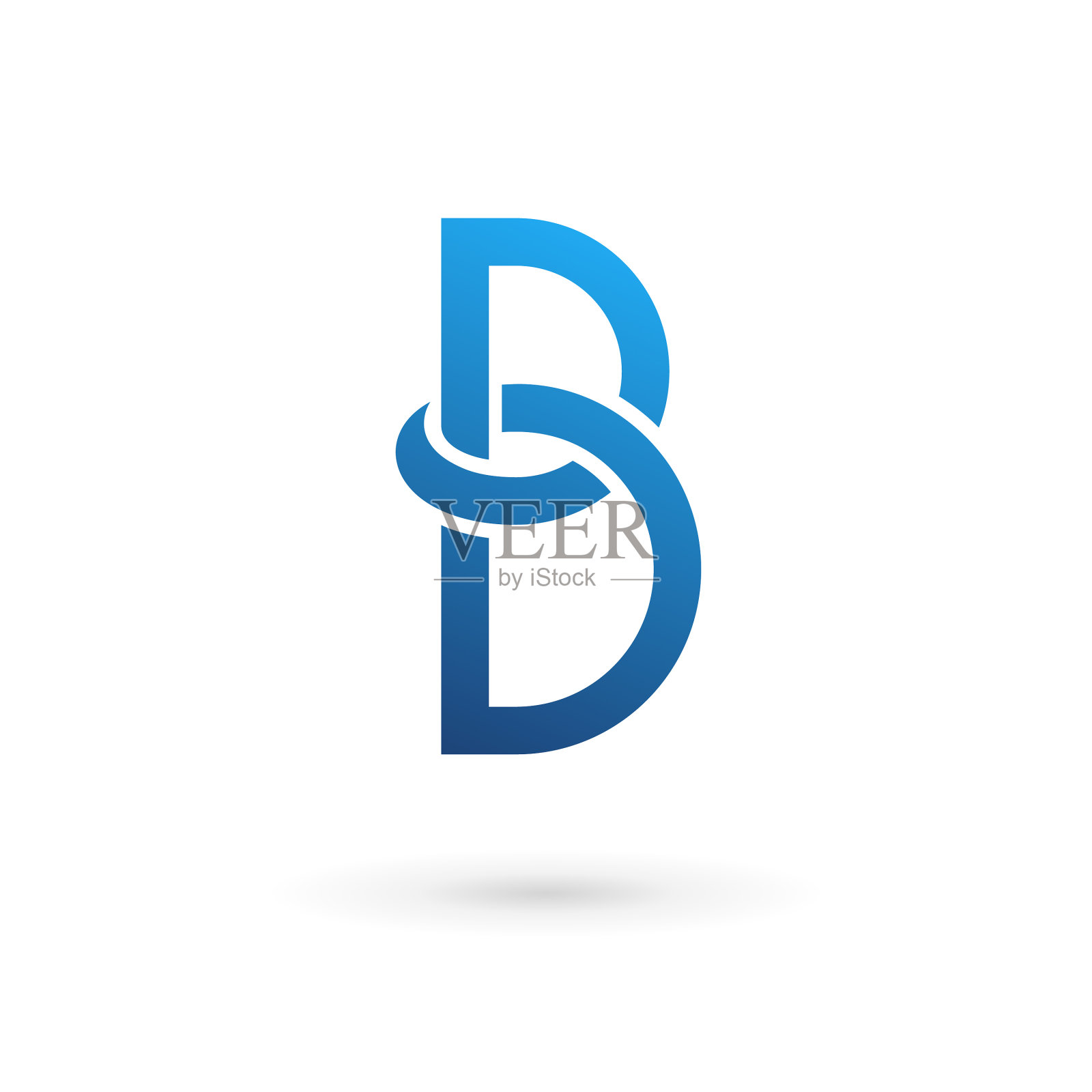 字母B标志图标设计模板元素设计元素图片