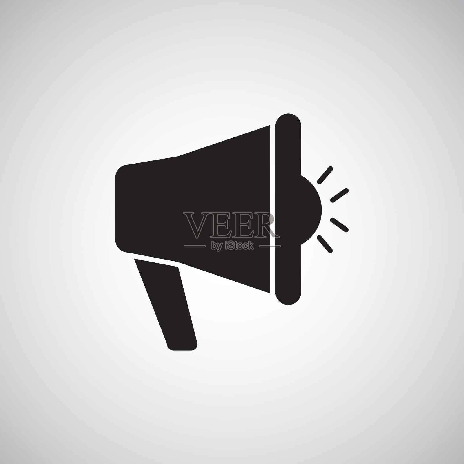 信息与megafono设计插画图片素材