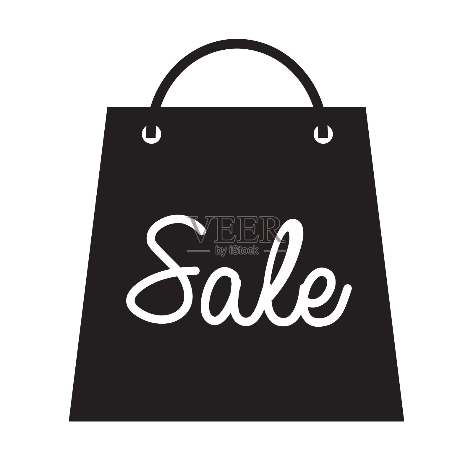 白色背景下的文字特写镜头图标素材