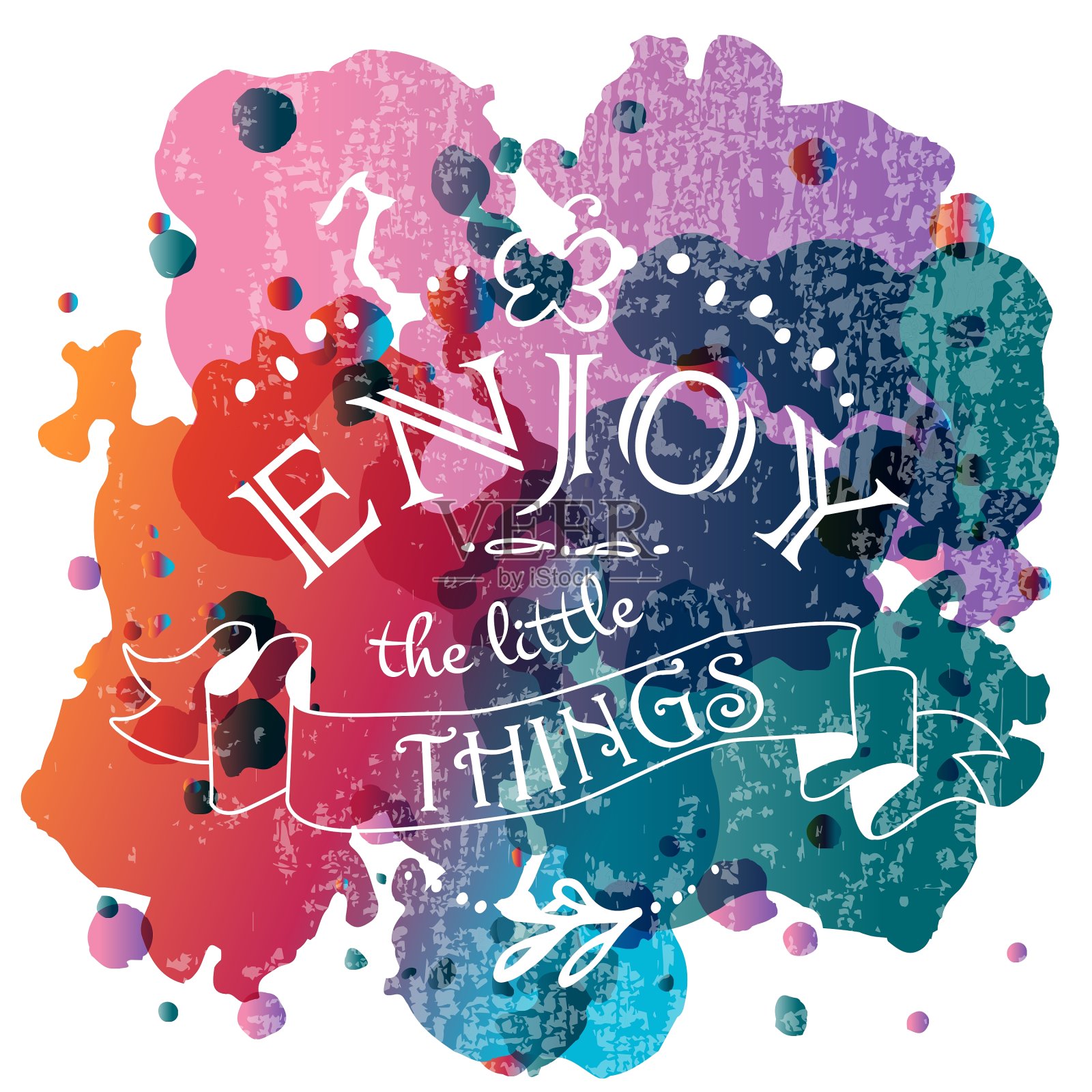 享受小事情的动力广场设计元素图片