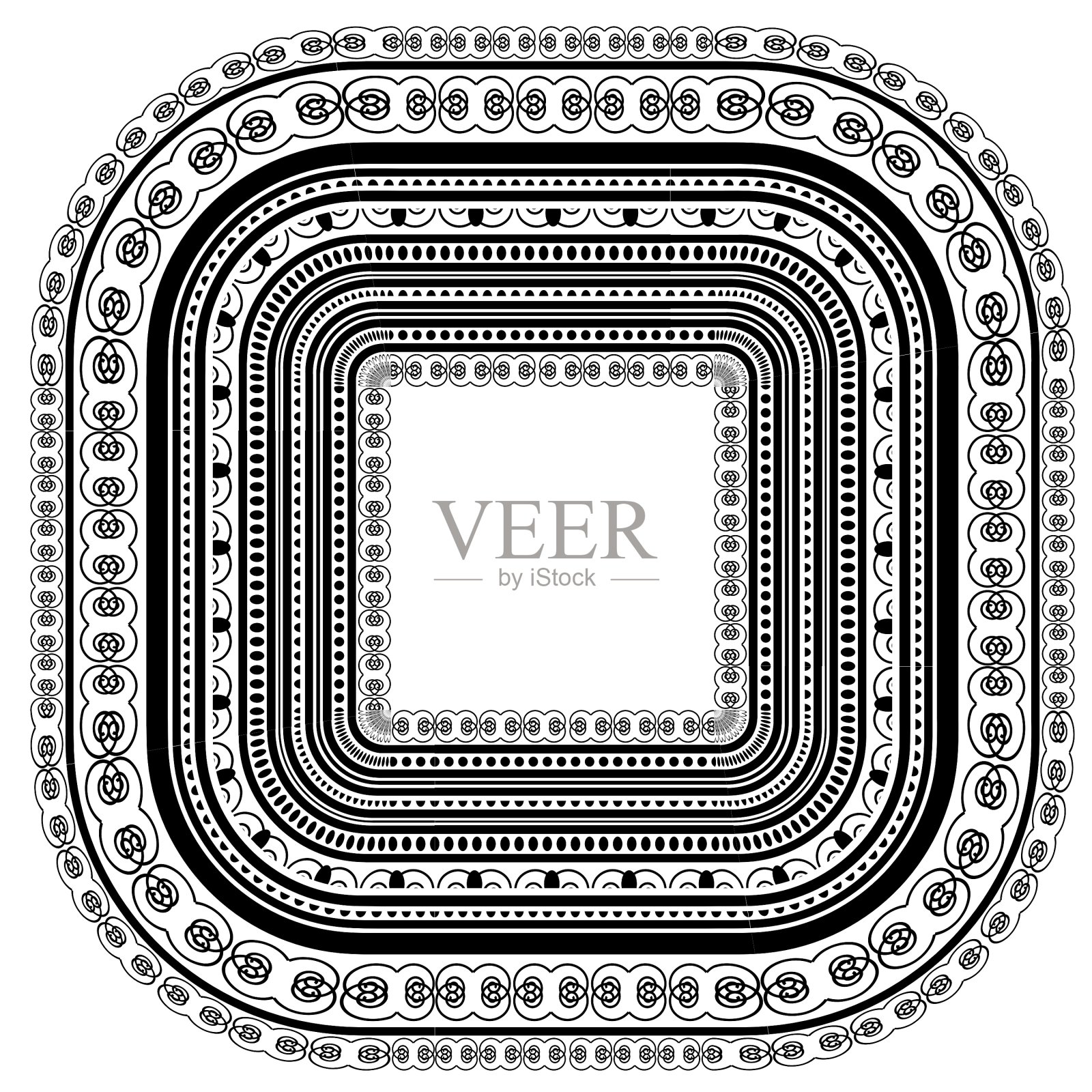 古董框架隔离设计元素图片