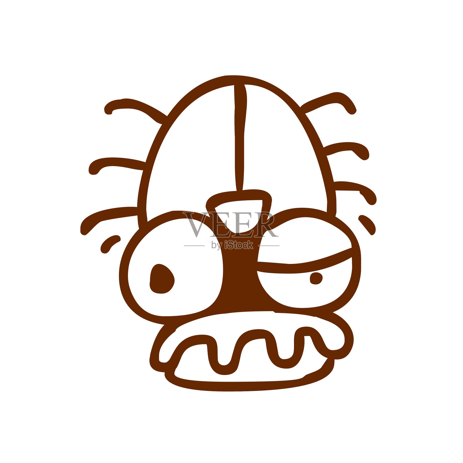 手绘的生物设计元素图片