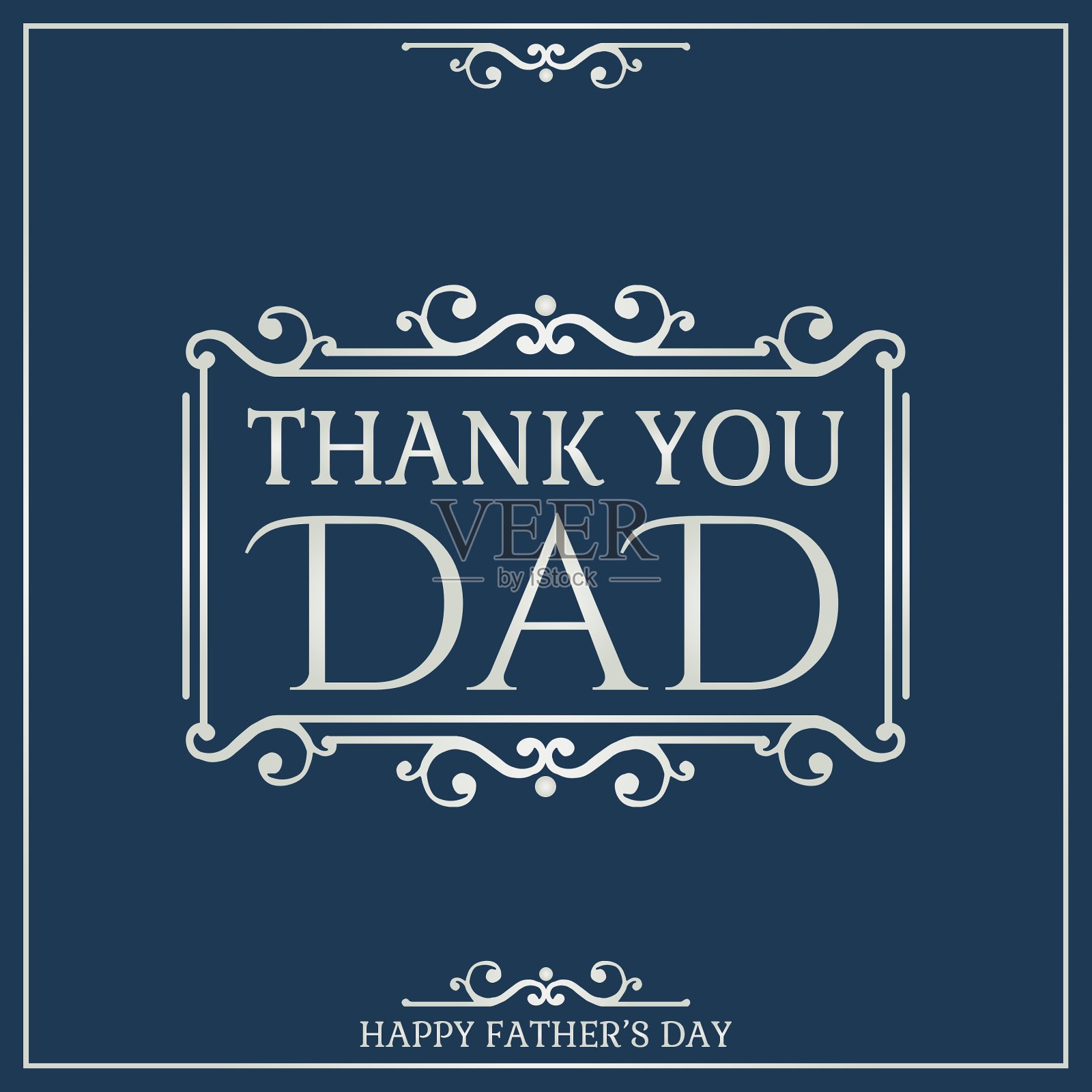 父亲节快乐海报谢谢爸爸插画图片素材