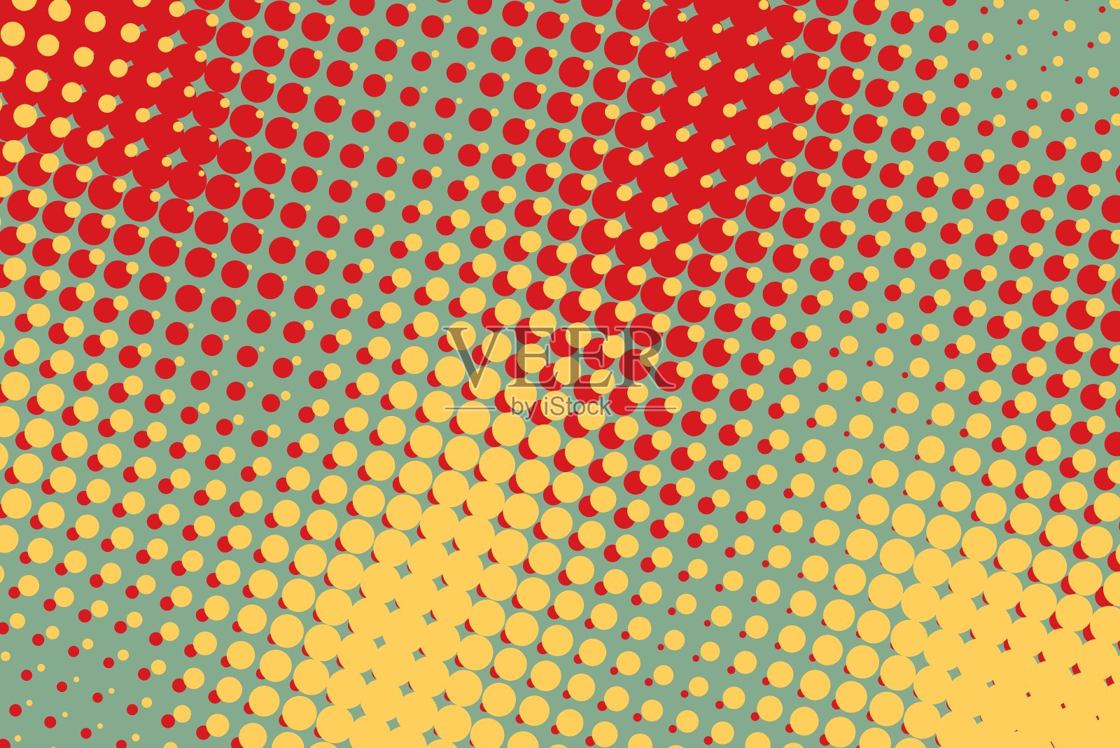 彩色抽象背景与点插画图片素材