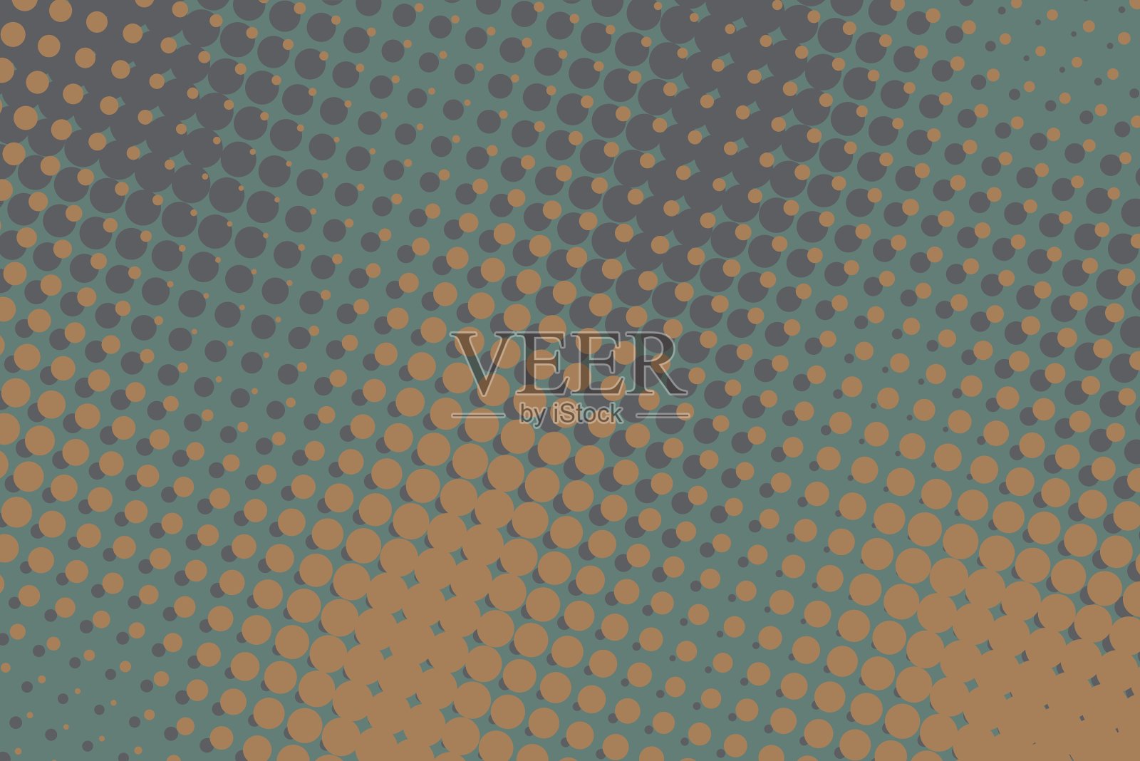 彩色抽象背景与点插画图片素材