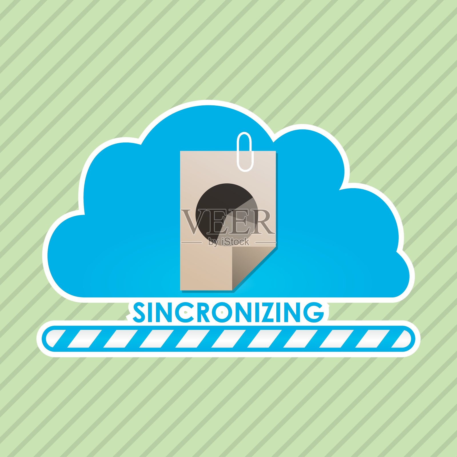 Sincronizing和下载插画图片素材