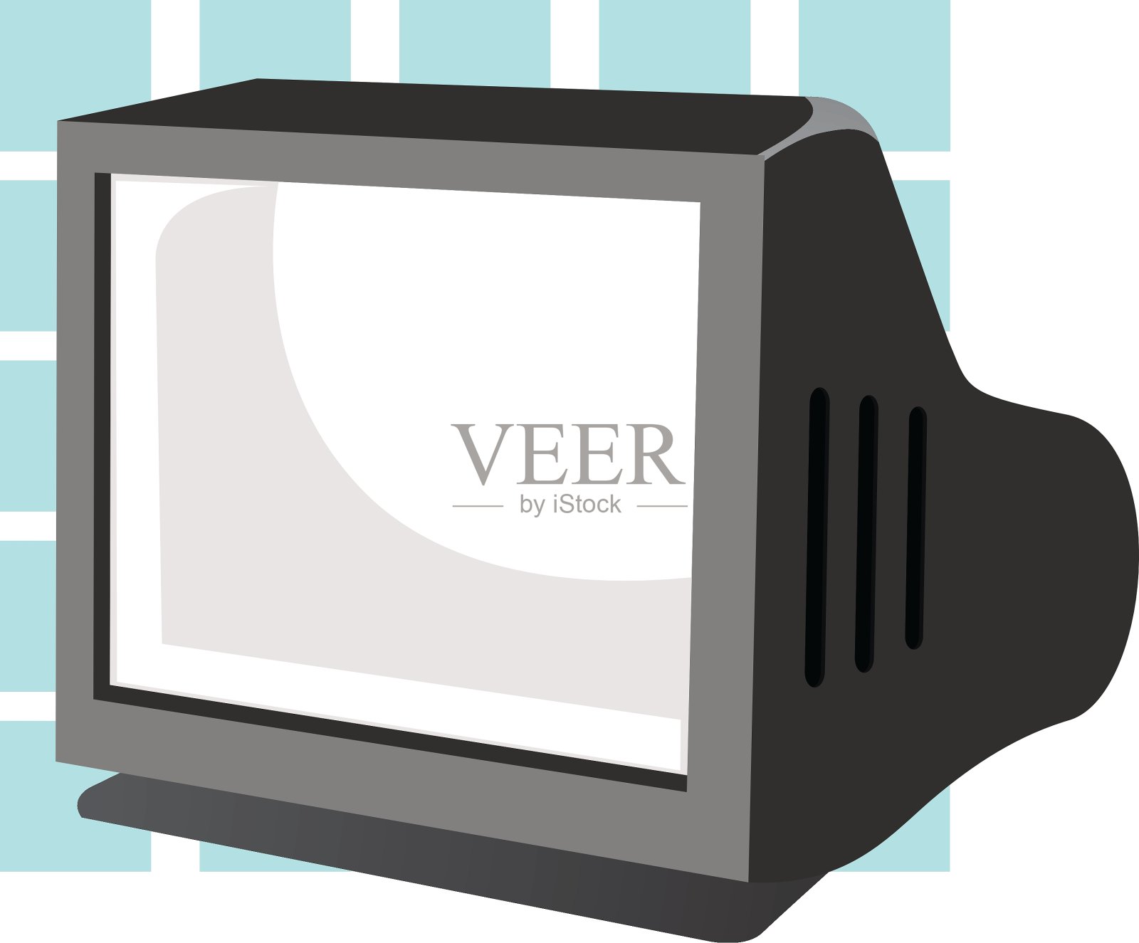 电视插画图片素材