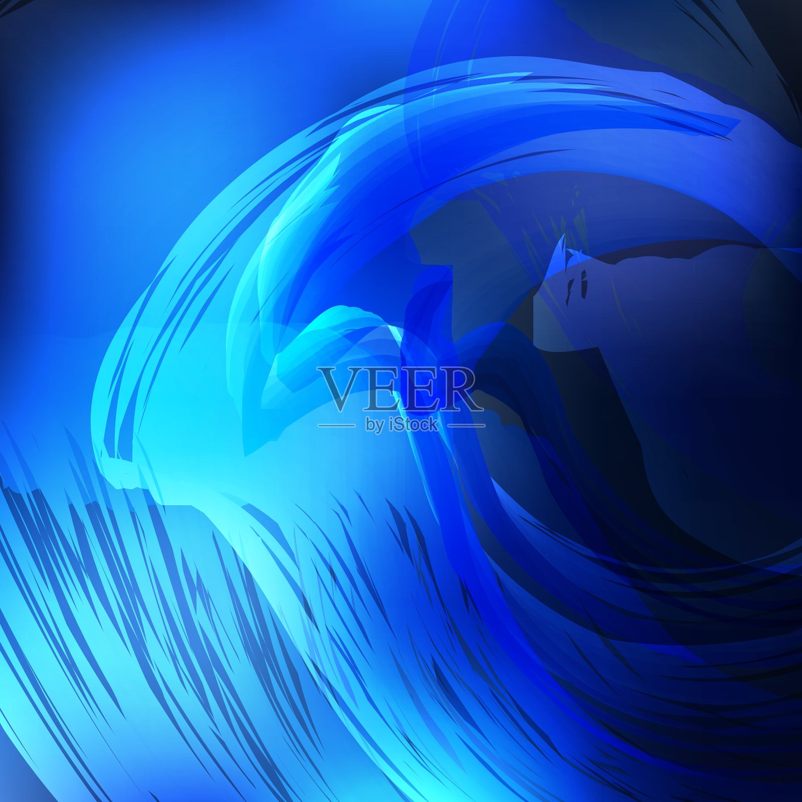 业务抽象背景插画图片素材