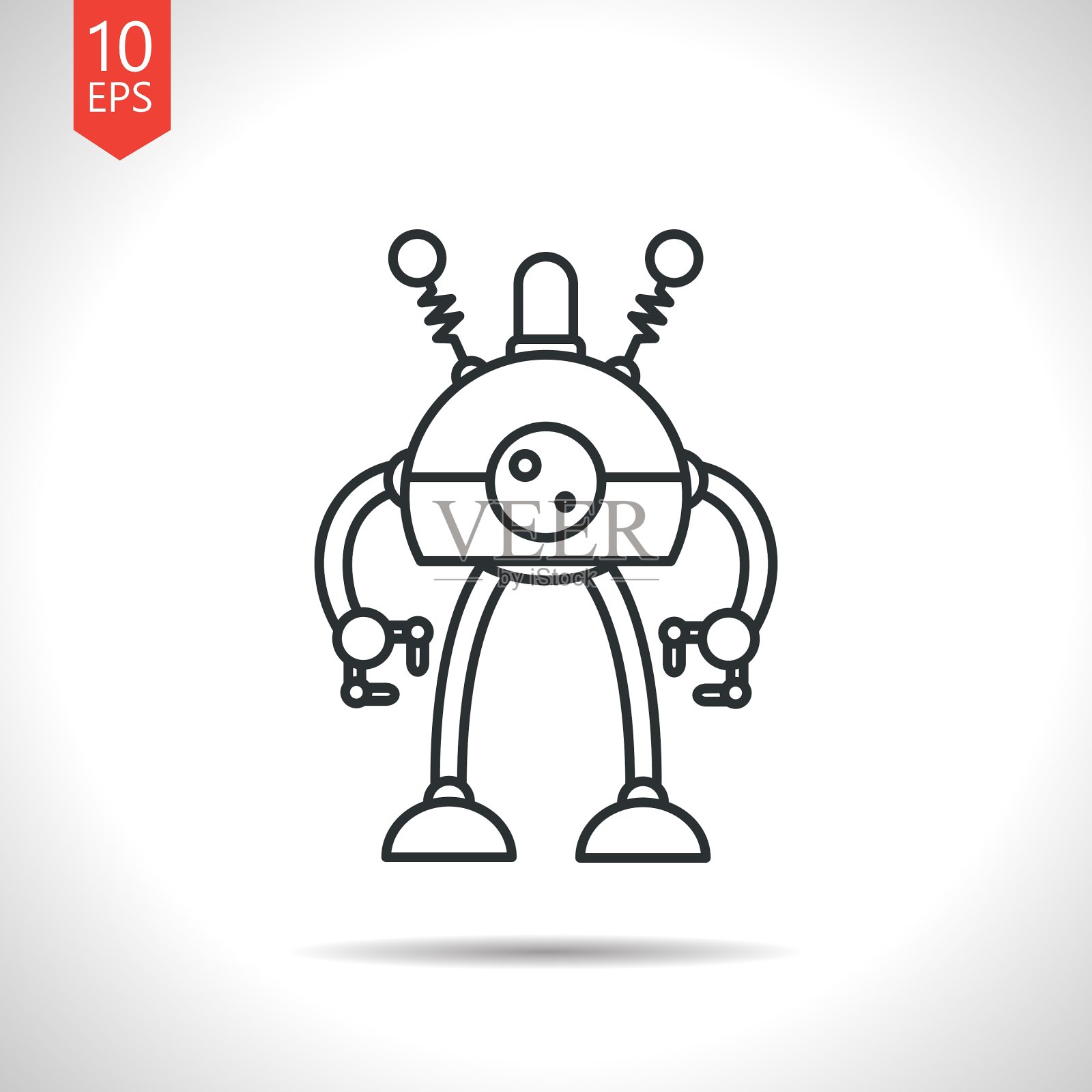 轮廓图标插画图片素材