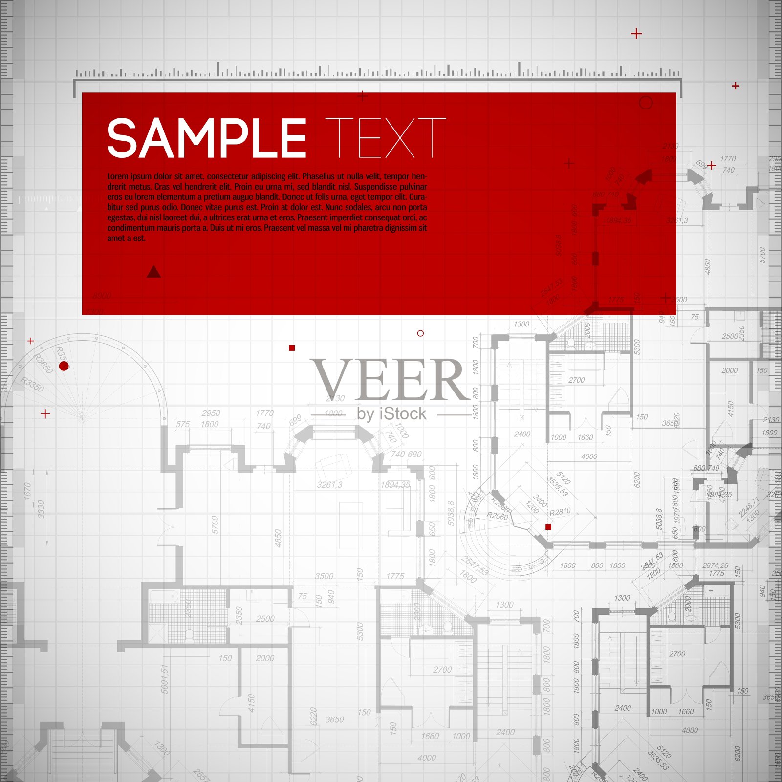 建筑的背景插画图片素材