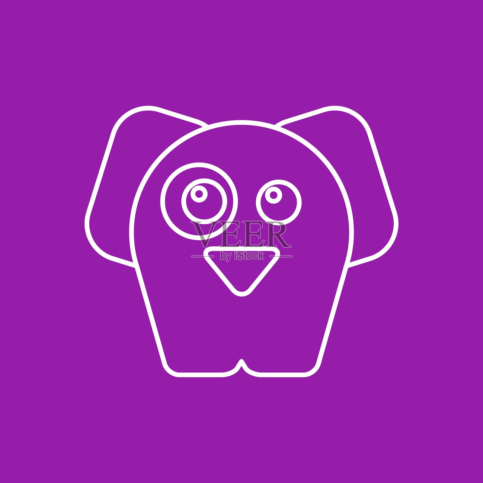 轮廓图标插画图片素材