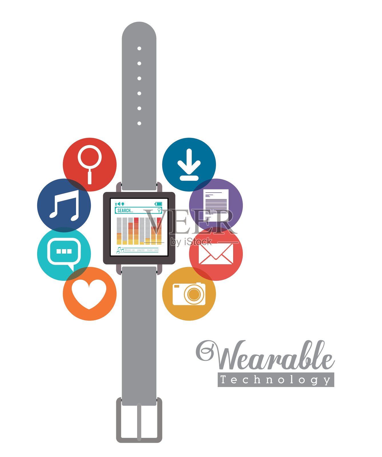 技术设计插画图片素材