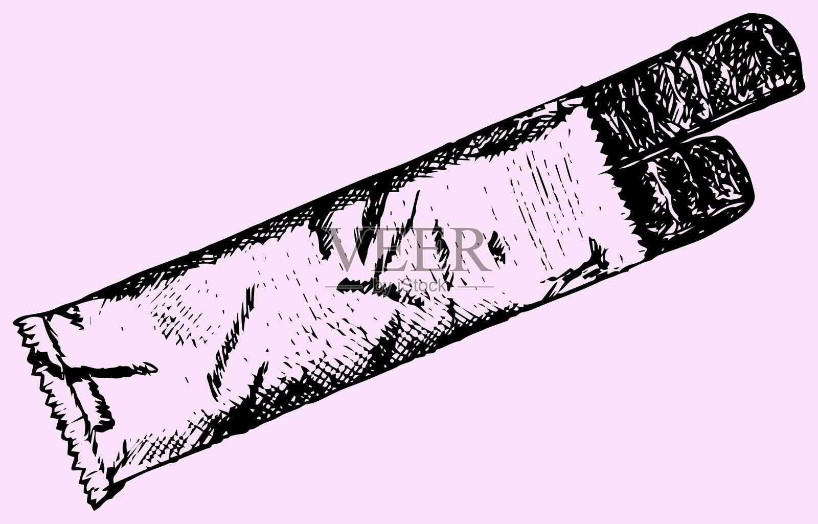 巧克力棒插画图片素材