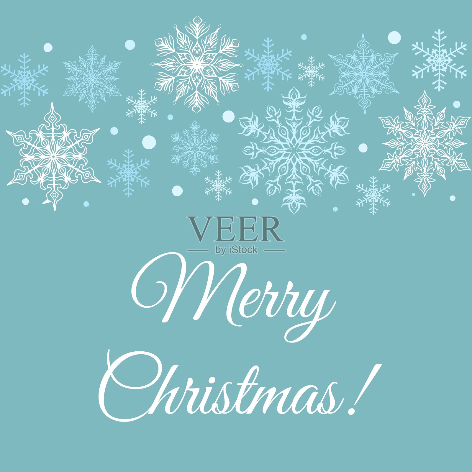 圣诞贺卡插画图片素材