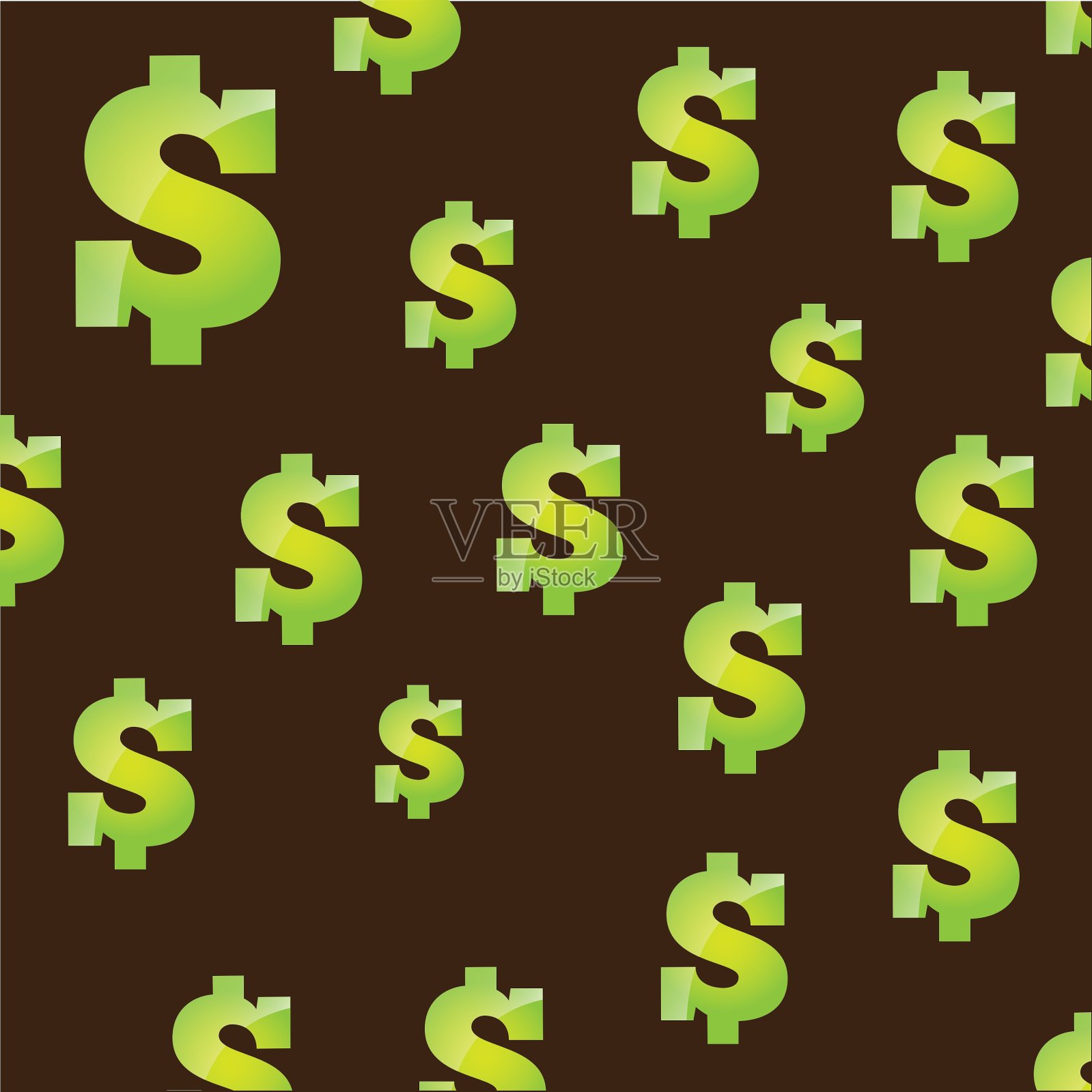 钱的概念设计插画图片素材