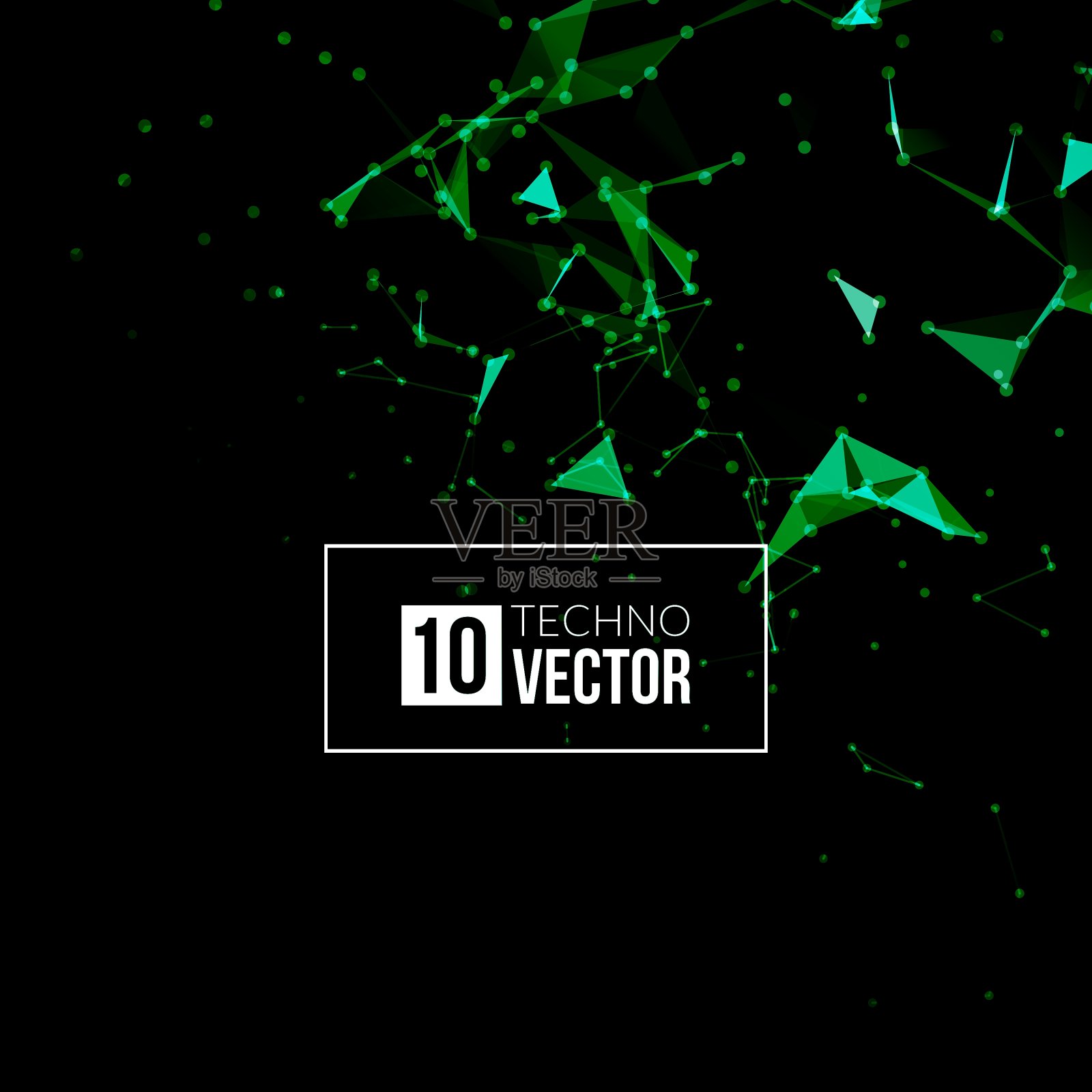 抽象背景未来风格的卡片插画图片素材