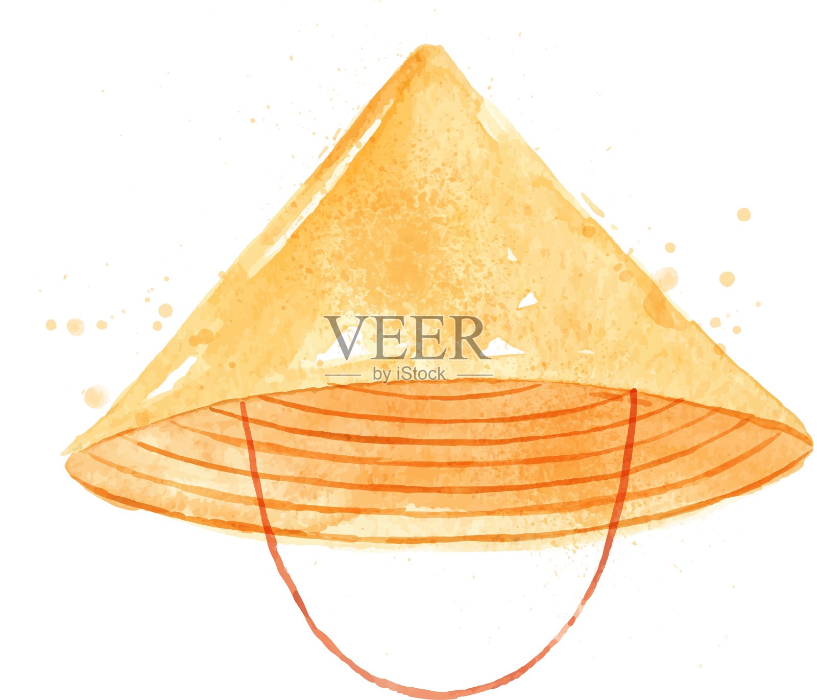 中国符号的帽子设计元素图片