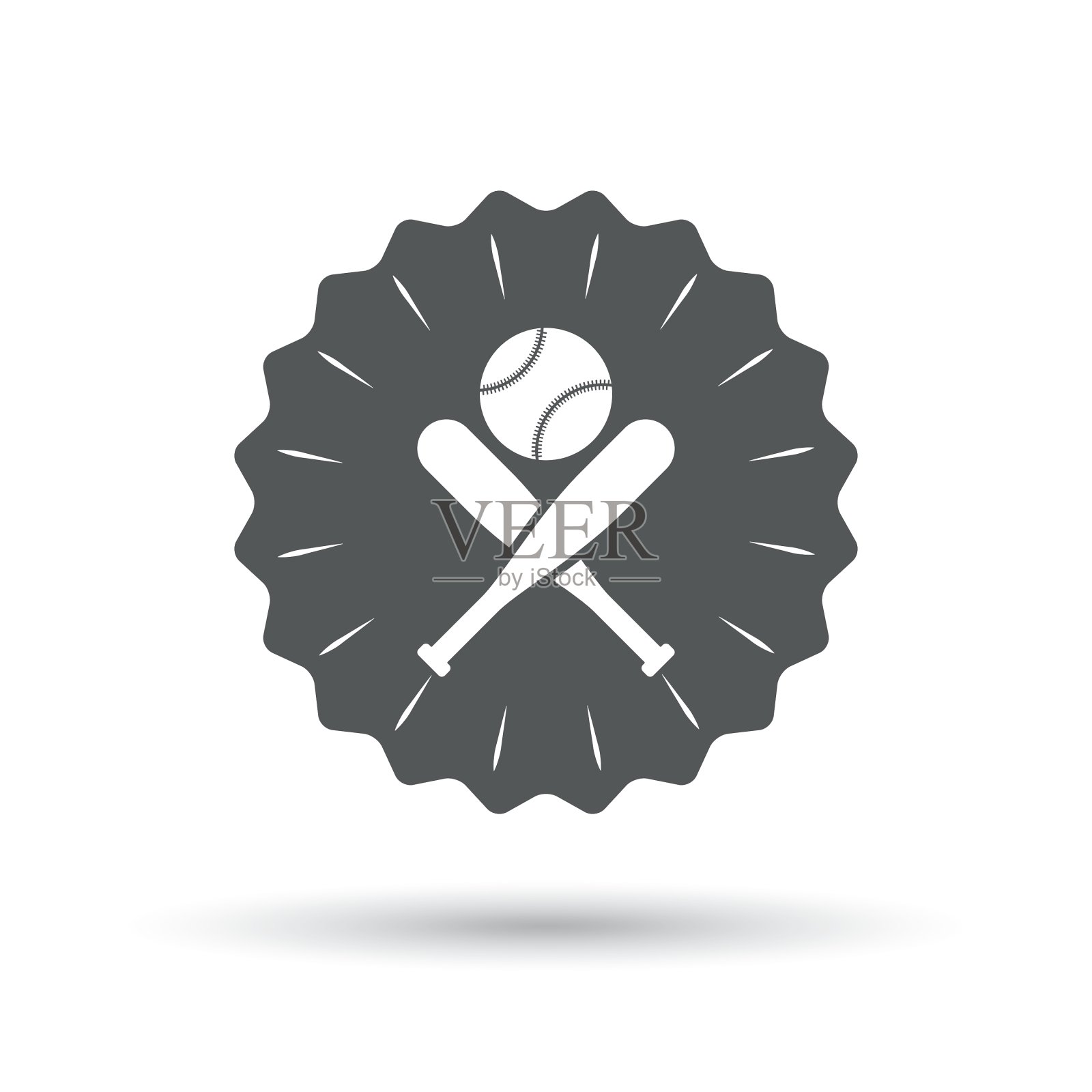 棒球棒标志图标运动标志图标素材