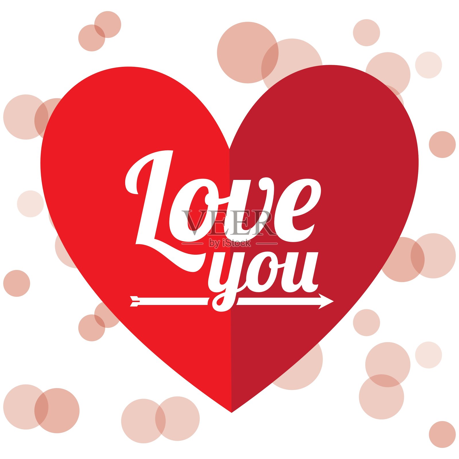 爱的卡片设计元素图片