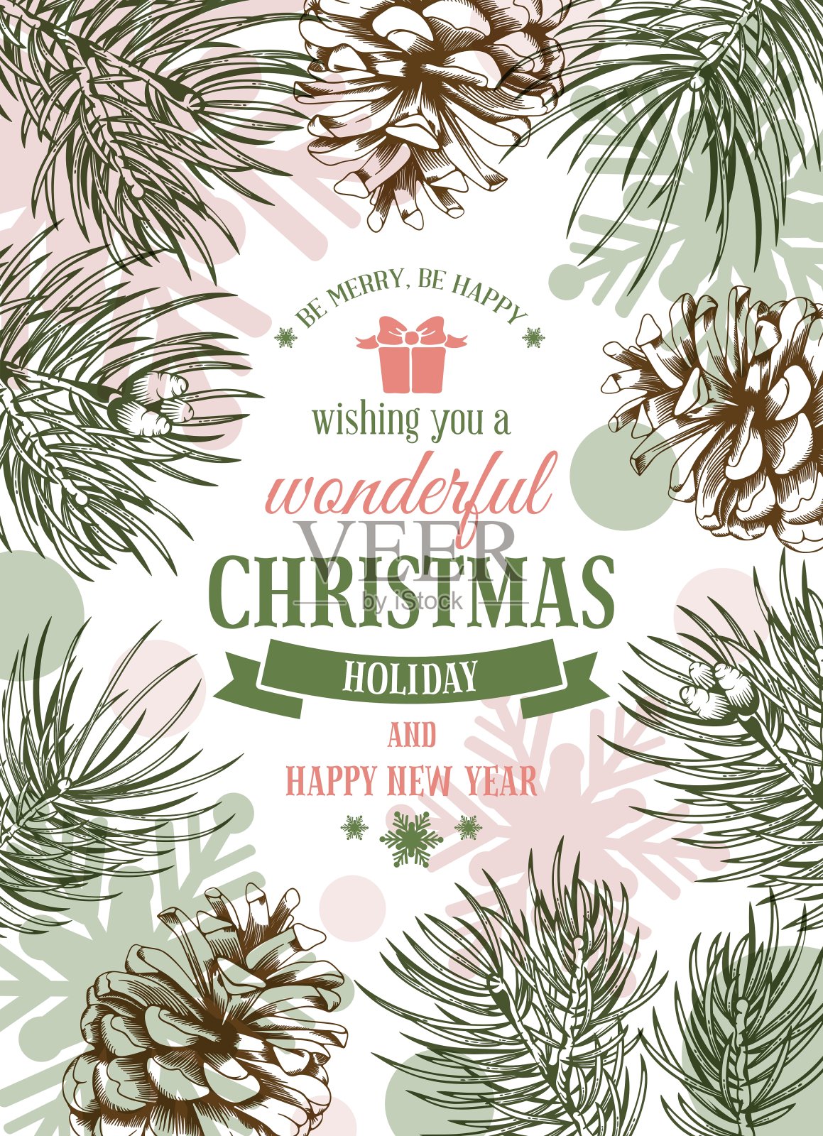 圣诞节设计模板素材