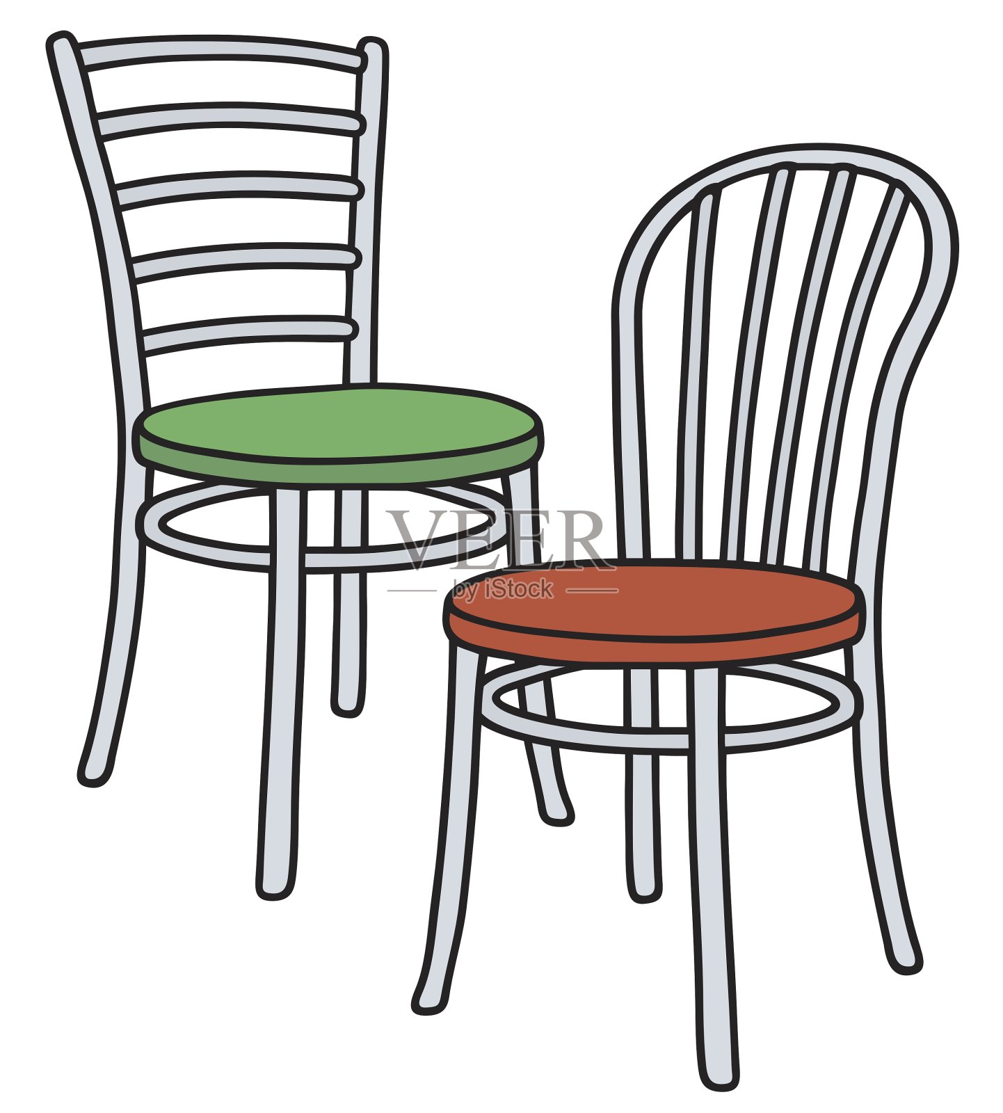 经典光椅子设计元素图片