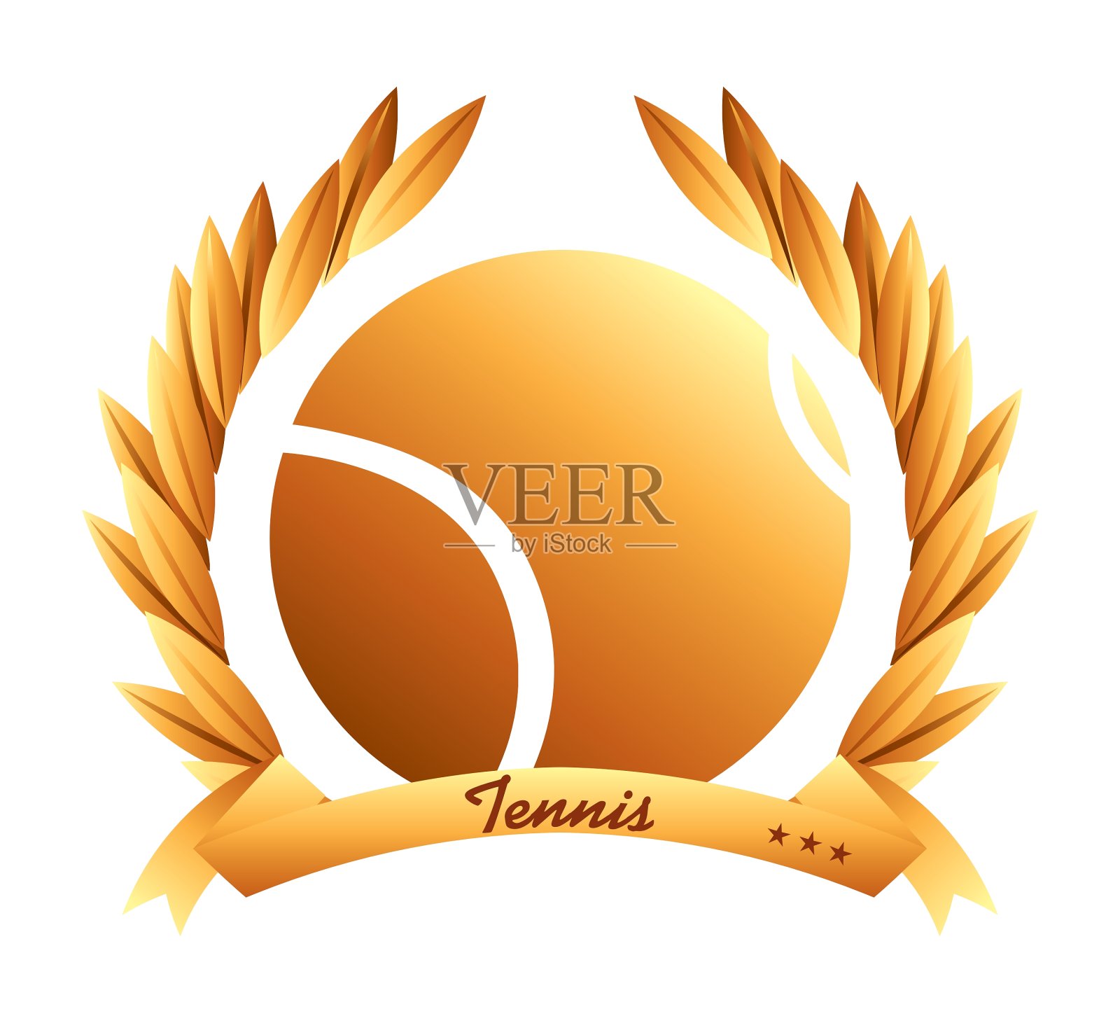 网球运动设计元素图片