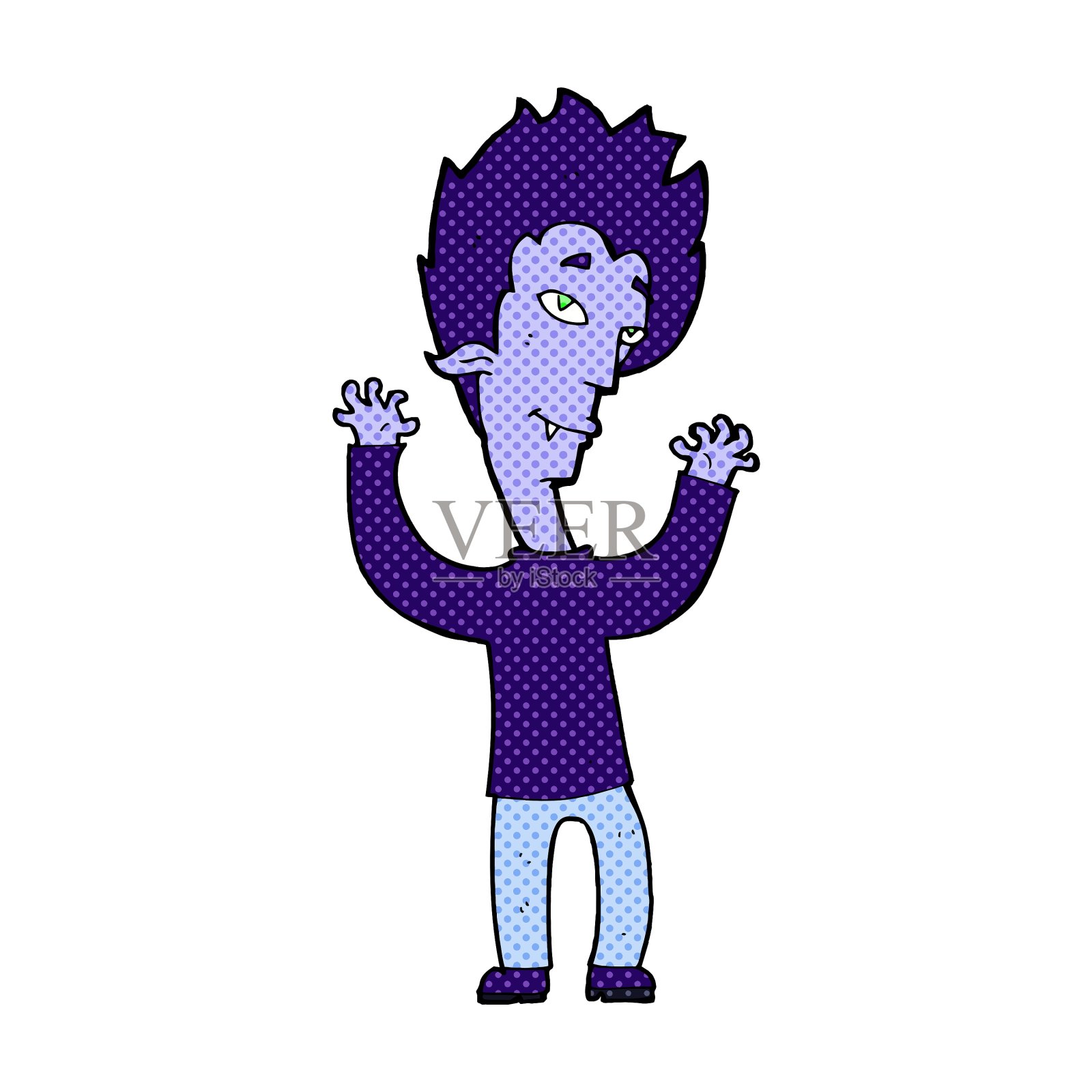 漫画中的吸血鬼设计元素图片