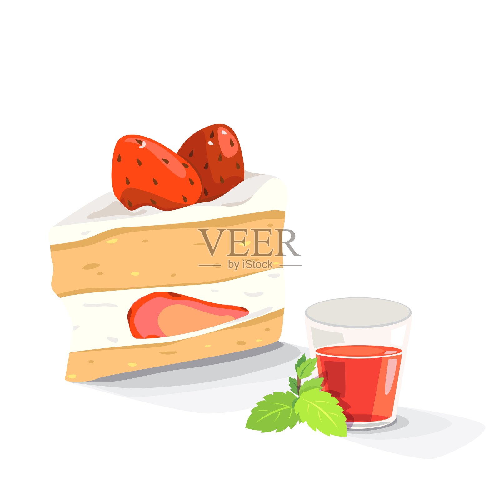 蛋糕设计元素图片