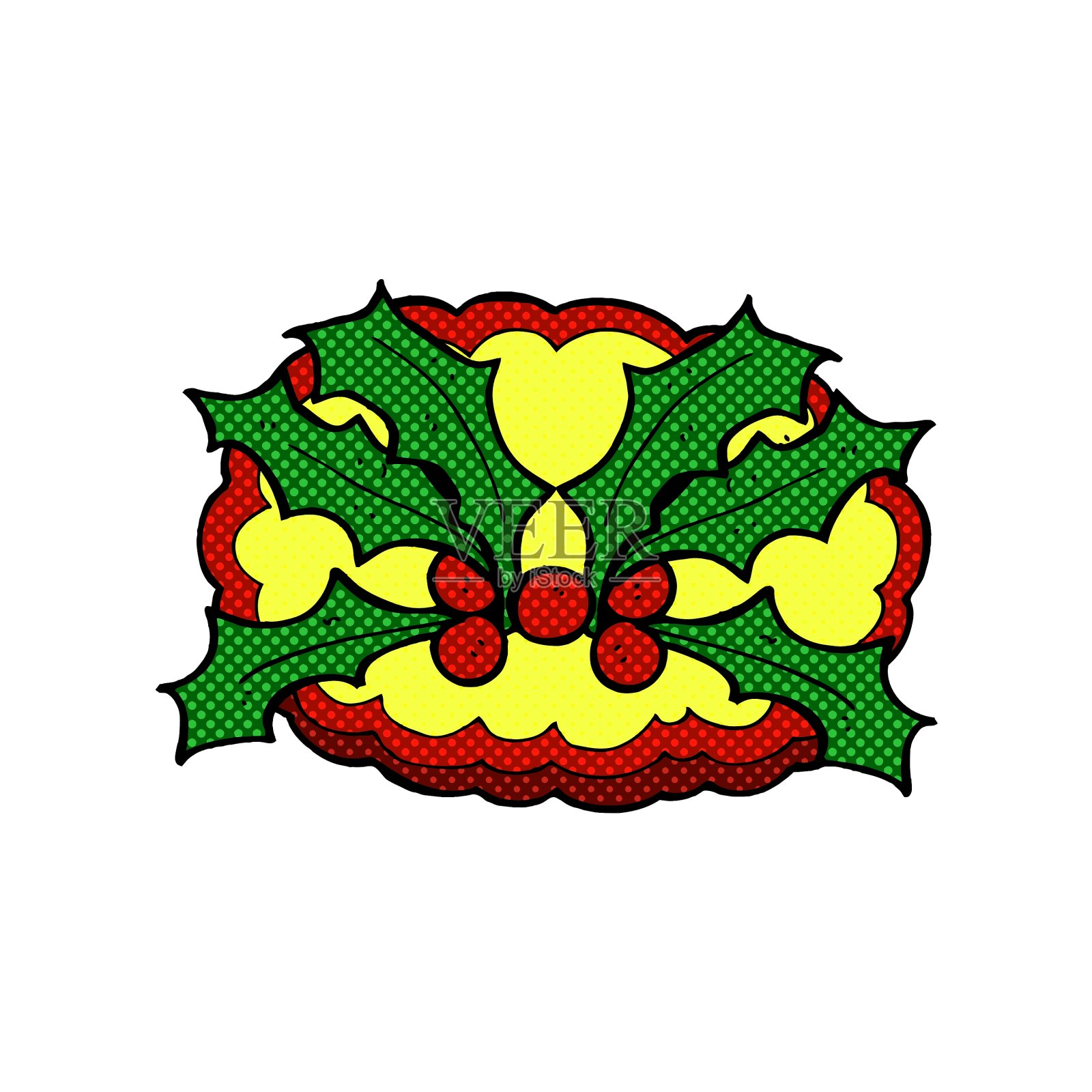 冬青象征设计元素图片