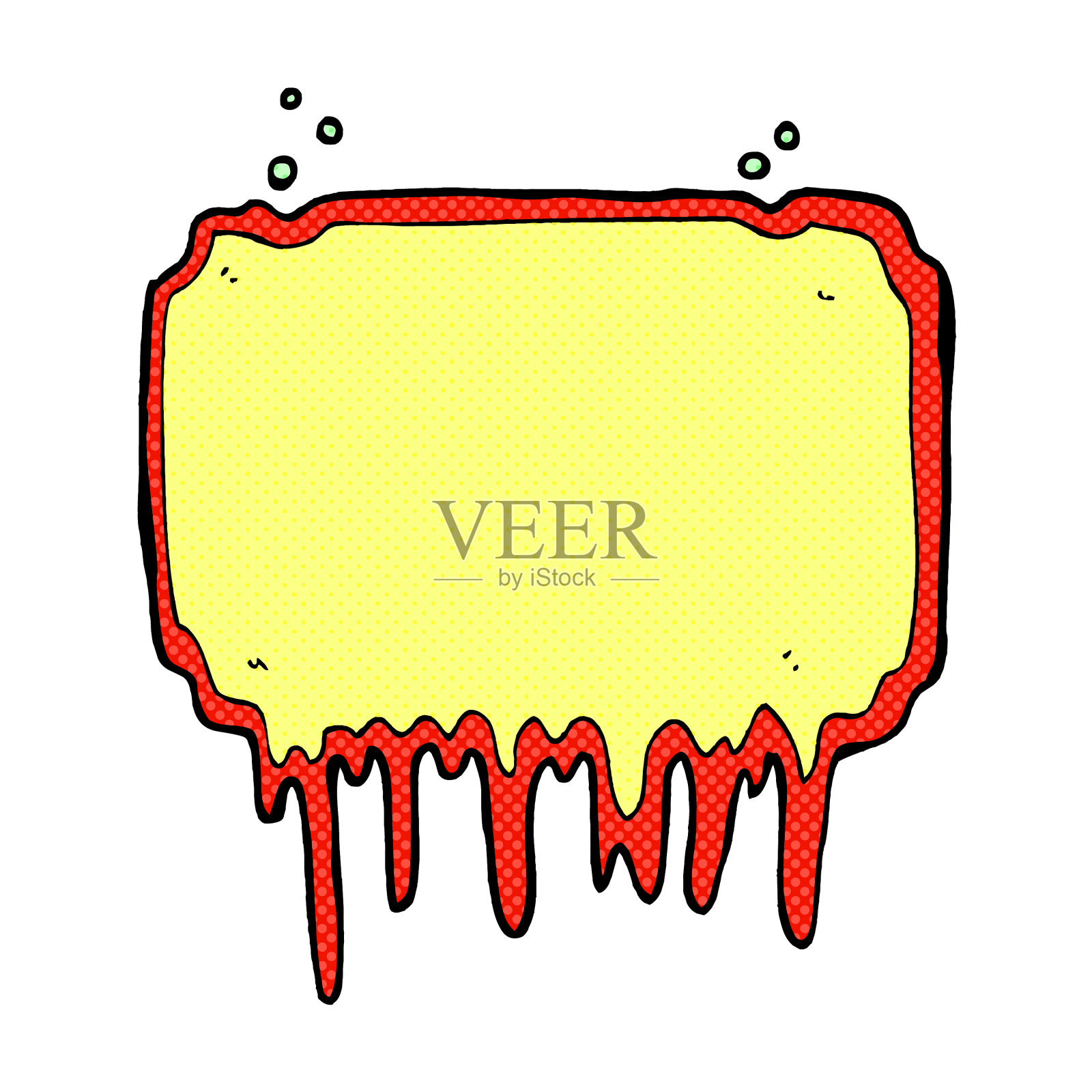 漫画化画框设计元素图片