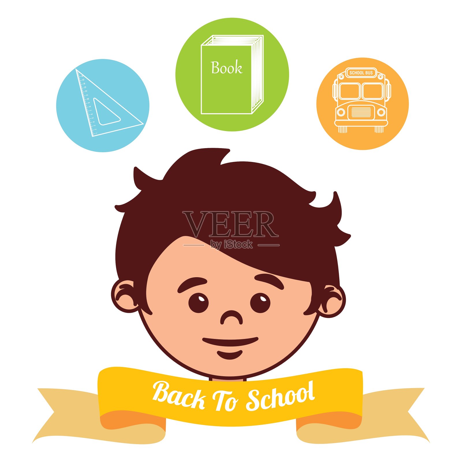 开学季设计元素图片