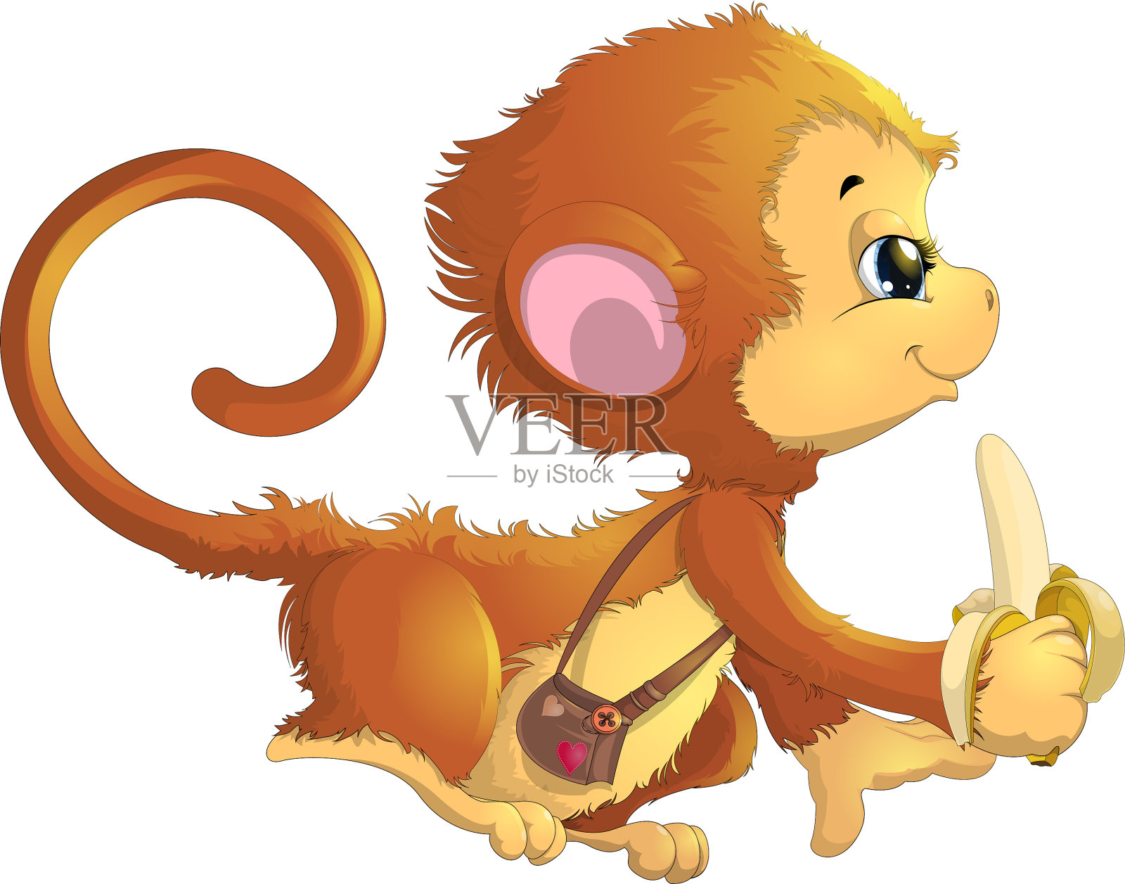 猴子设计元素图片