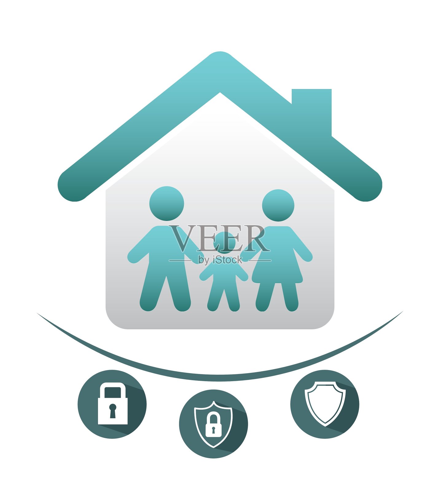 保险的概念设计元素图片