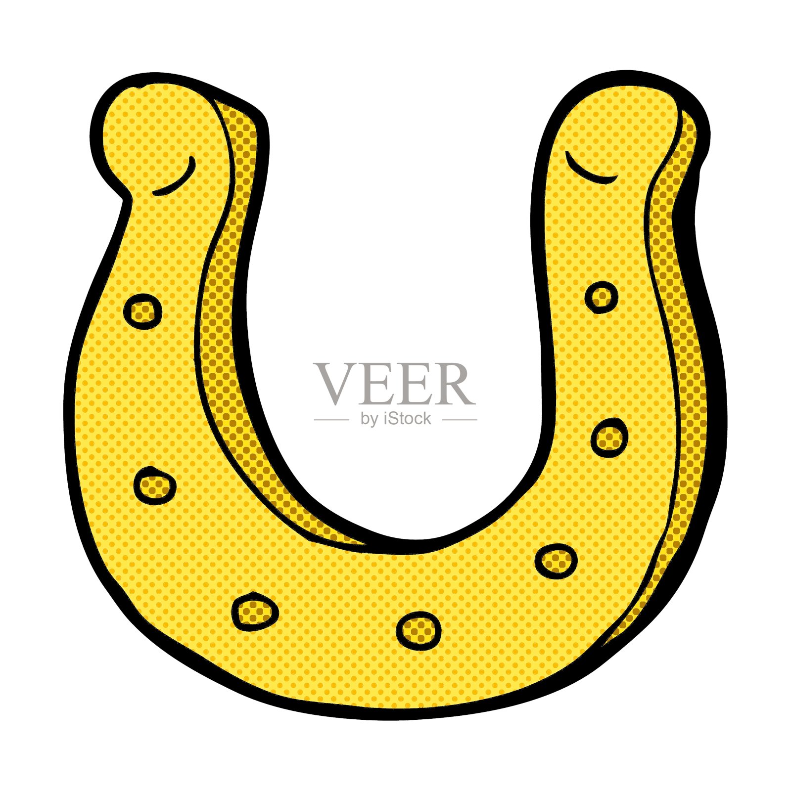 漫画卡通马蹄设计元素图片