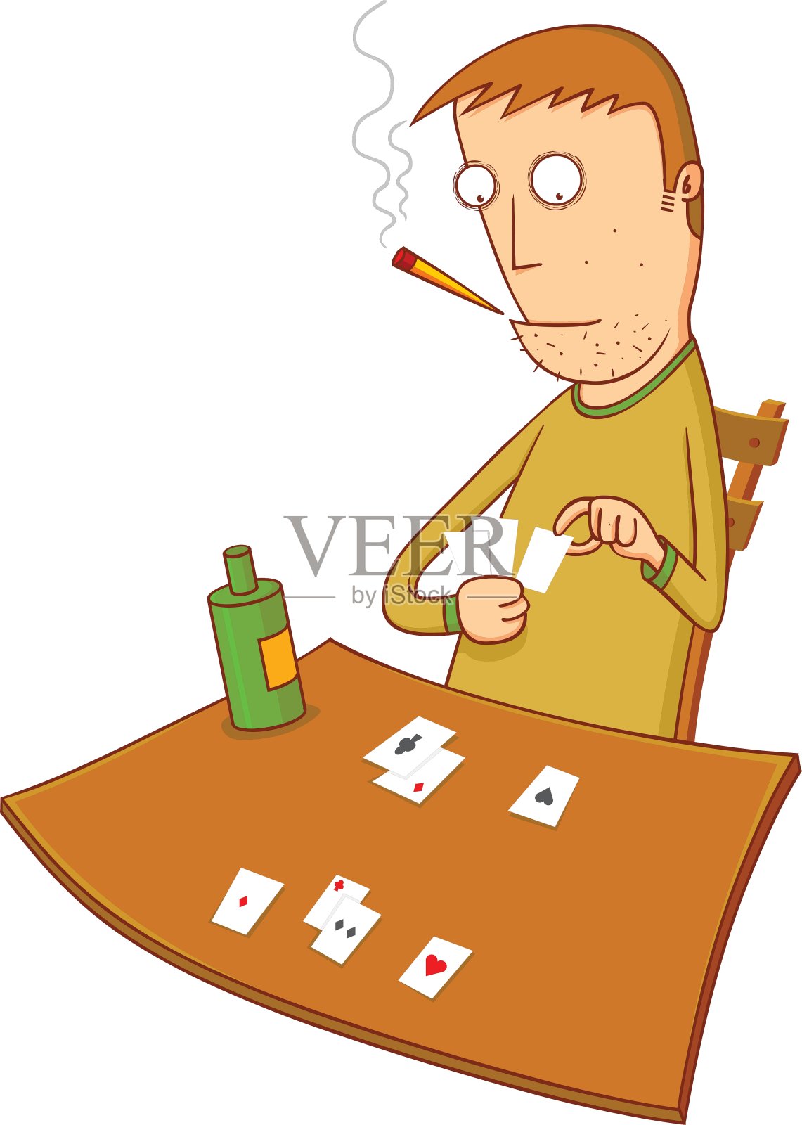 赌徒设计元素图片