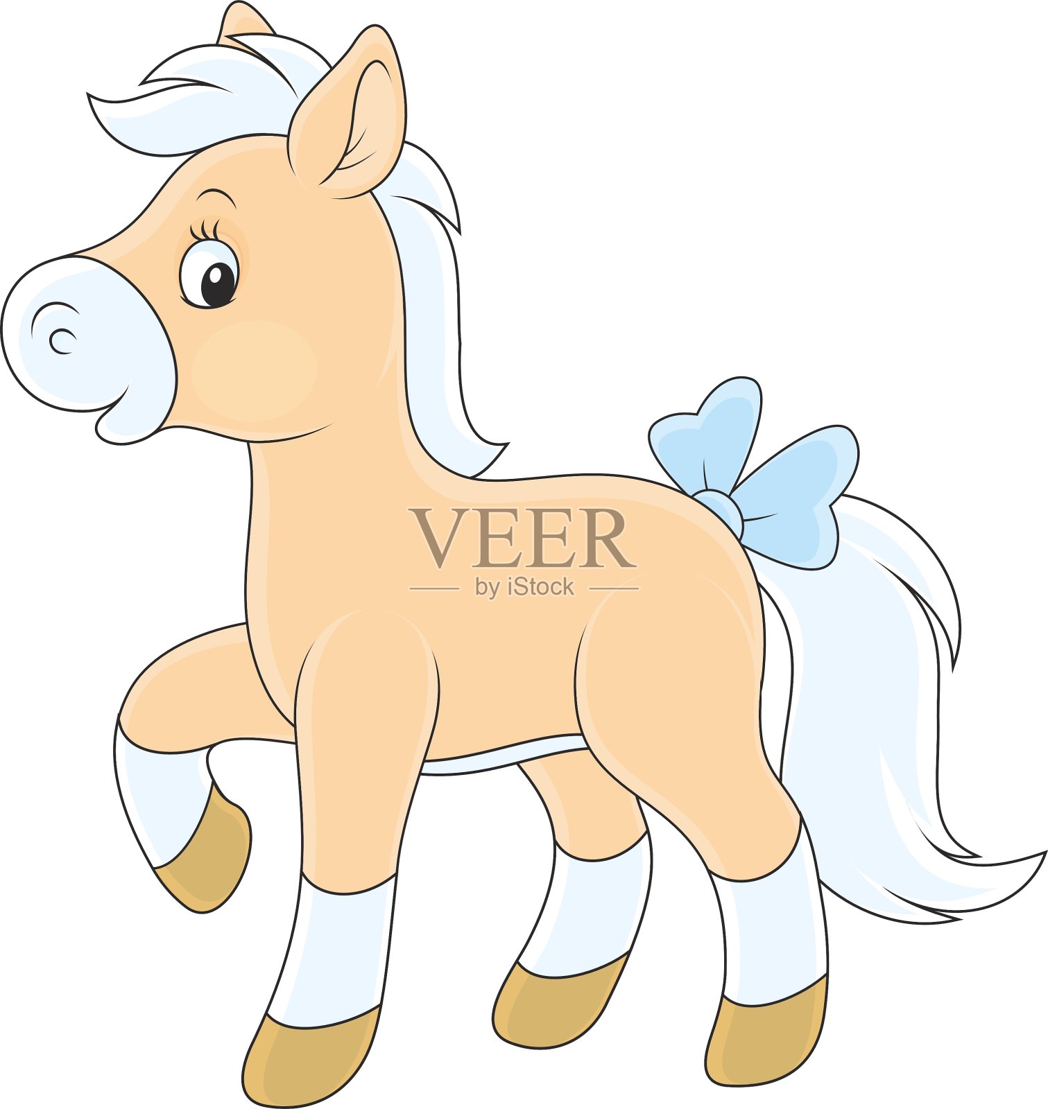 小马设计元素图片