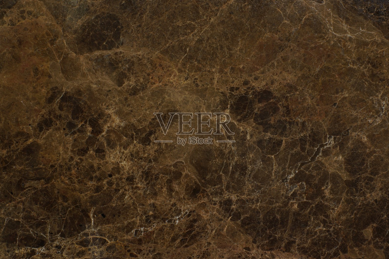 天然棕色大理石的纹理有着美丽的花纹，被称为“帝培尔深”照片摄影图片