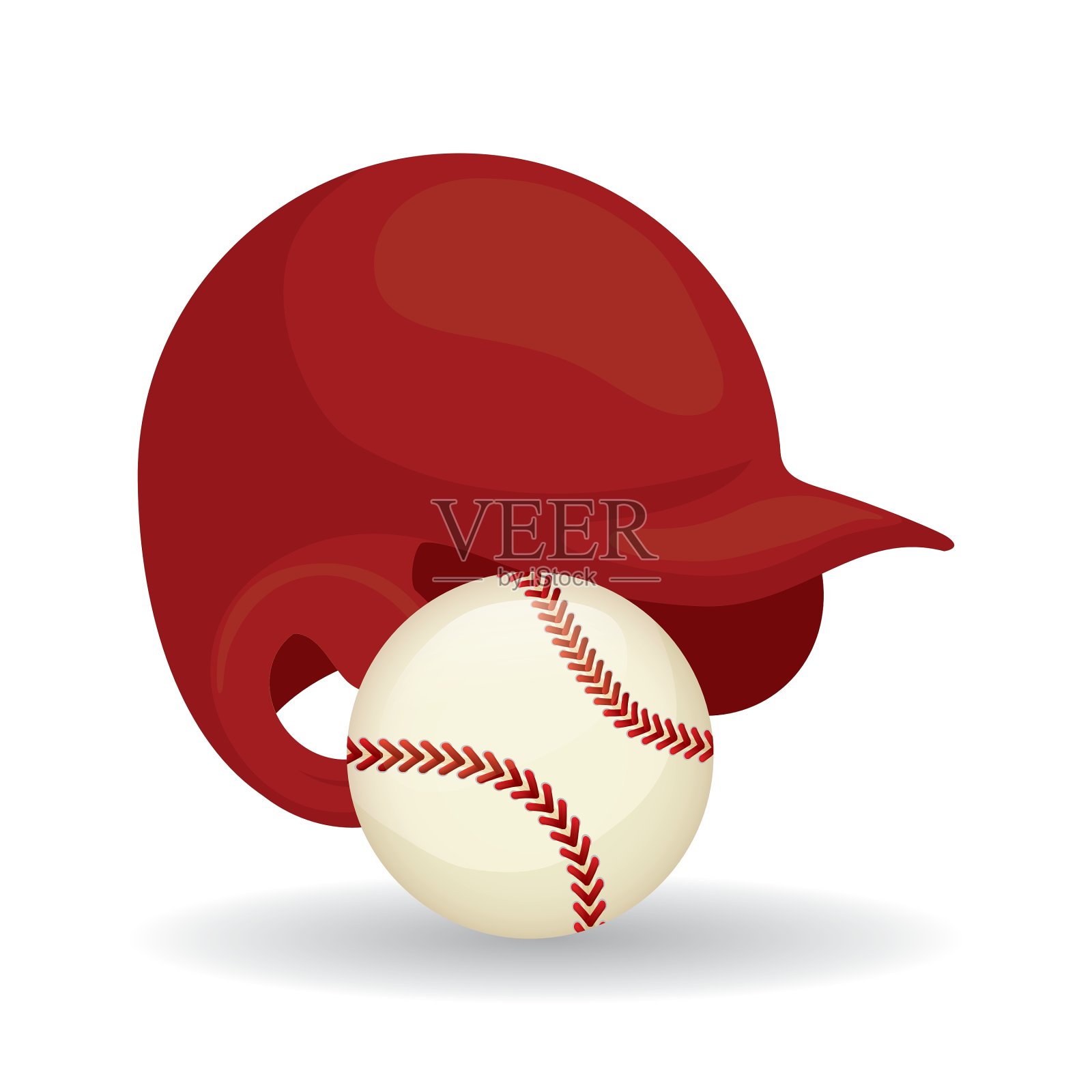 棒球运动设计及用品设计元素图片