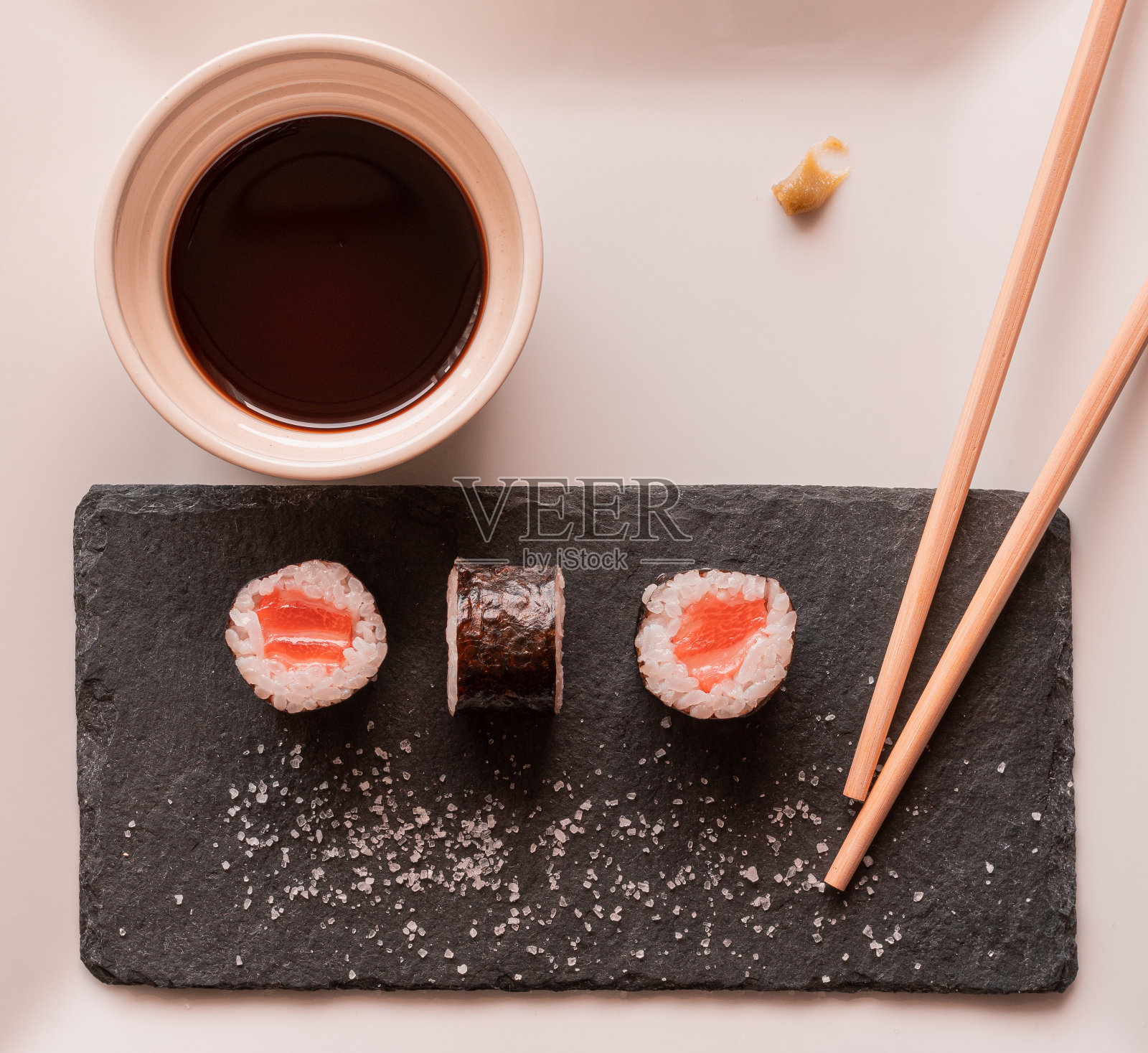 细麻、寿司、日式气氛收藏照片摄影图片