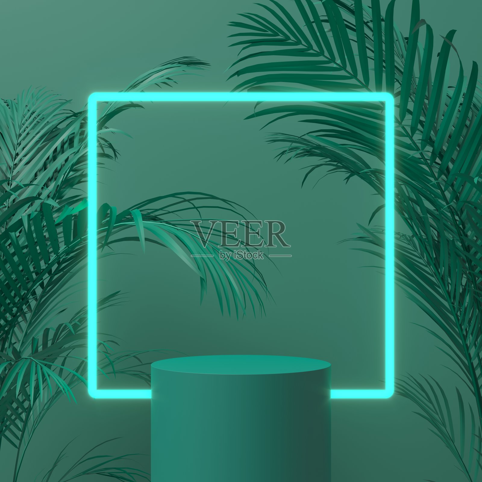 抽象的背景。模拟产品展示场景。三维渲染照片摄影图片