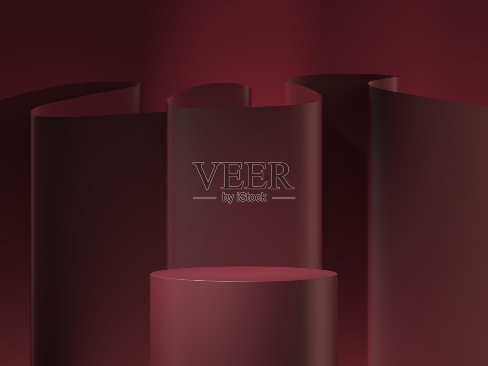 抽象的背景。模拟产品展示场景。三维渲染照片摄影图片