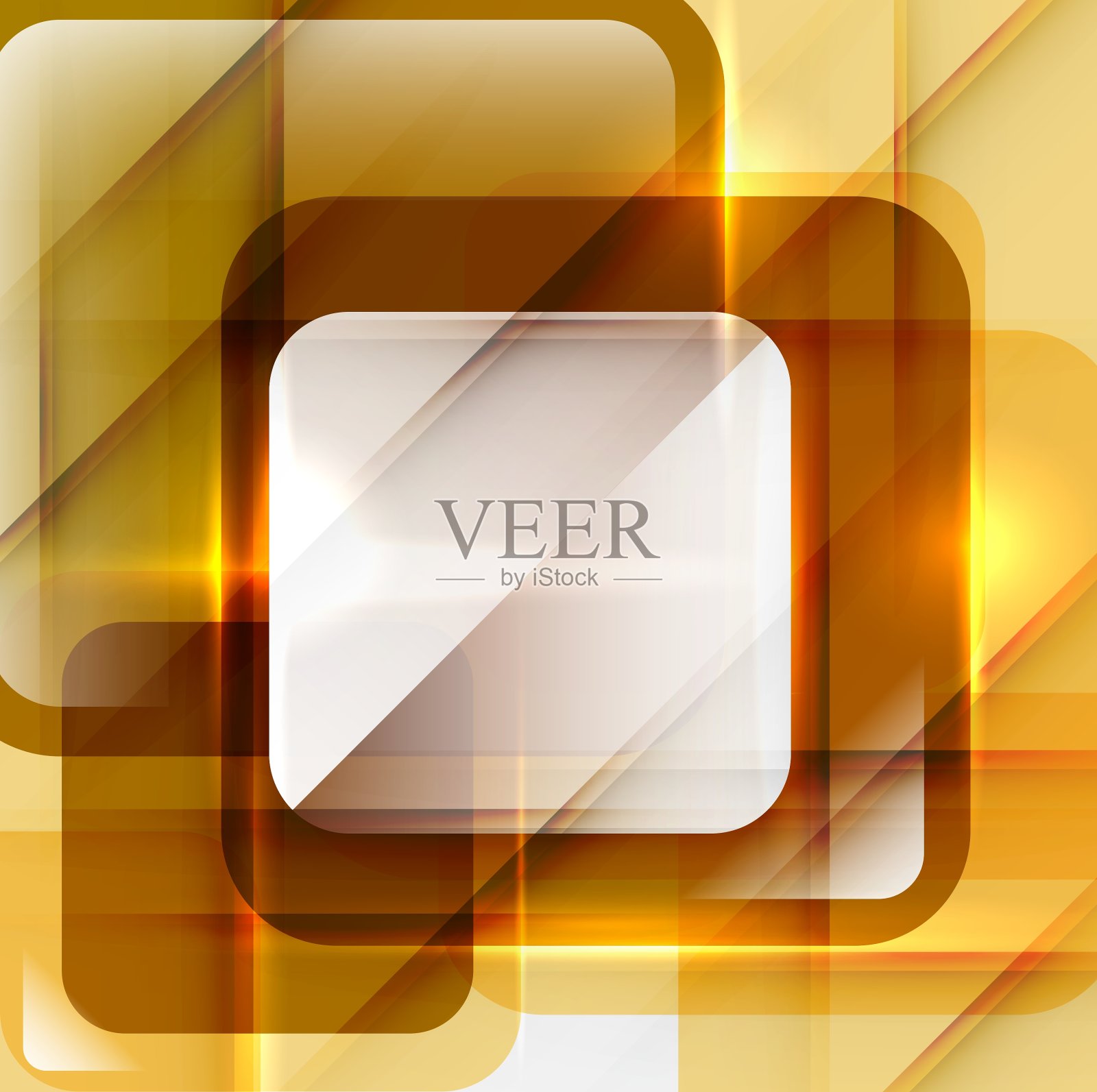 橙色现代几何抽象背景插画图片素材